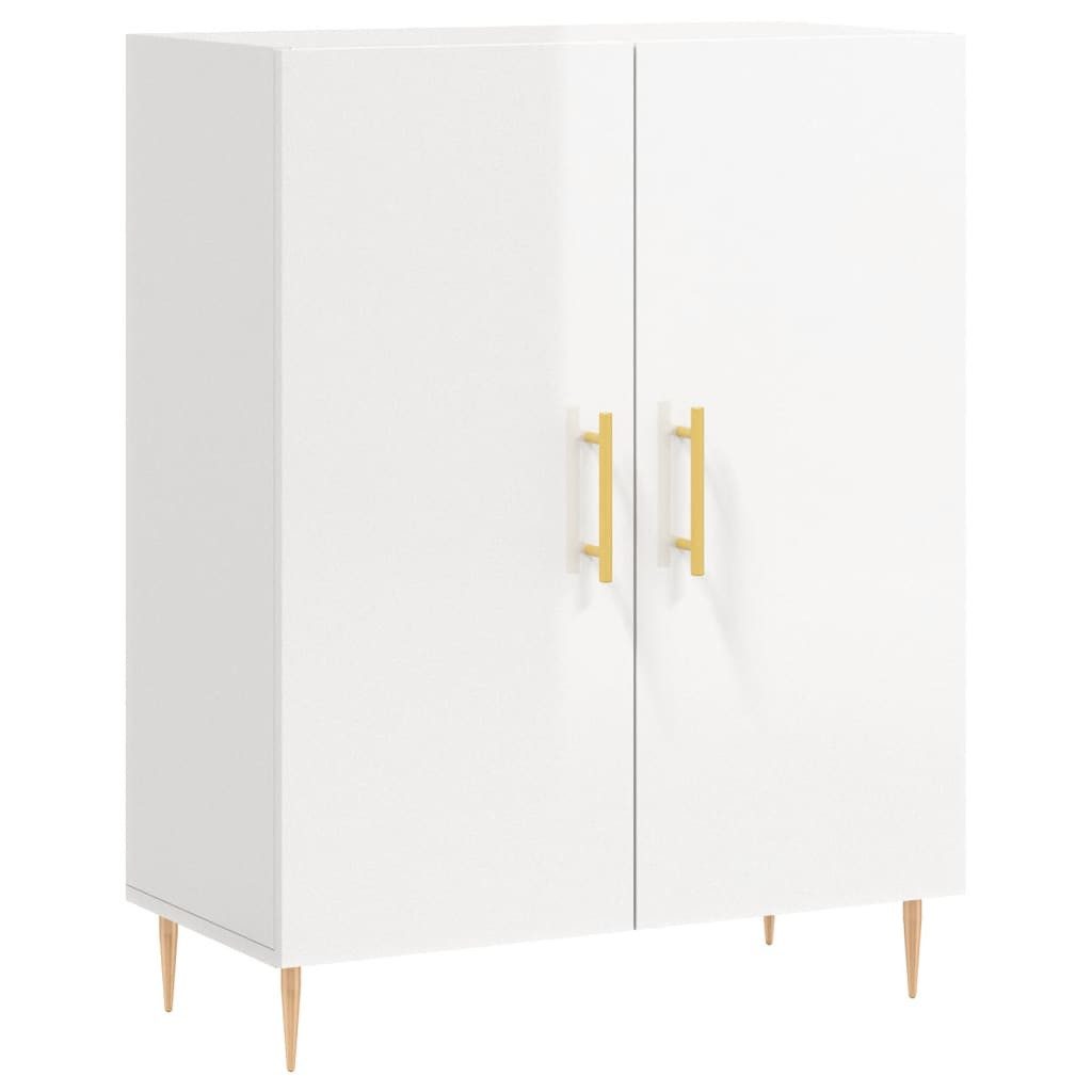 vidaXL Sideboard Sideboard Hochglanz-Weiß 69,5x34x90 cm günstig online kaufen
