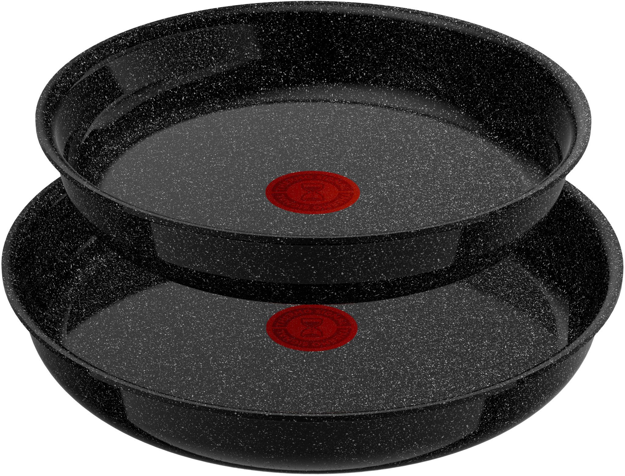 Tefal Pfannen-Set Ingenio Intens' Ceram, Aluminium (Set, 3-tlg), abnehmbarer Griff, Thermo-Signal, Induktion, made in France – Bild 2 von 5