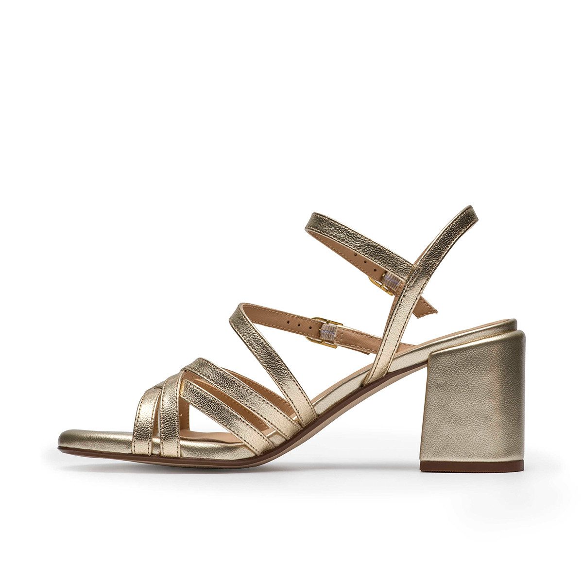Clarks Clarks Ezoria Strap 26185896 4, Sandaletten, Gold, Damen Sandalette