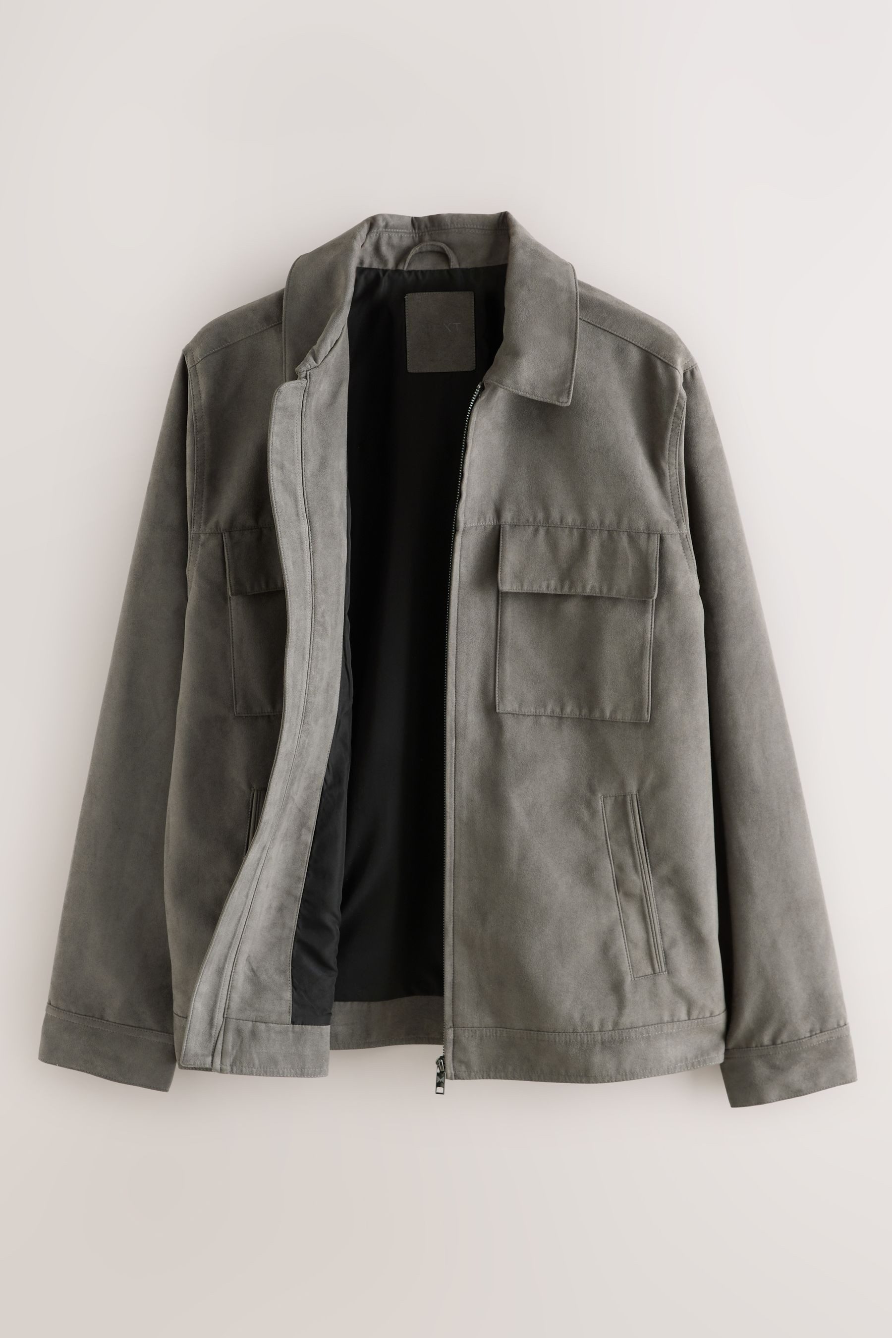 Next Hemdjacke Hemdjacke aus Velourskunstleder (1-St) günstig online kaufen