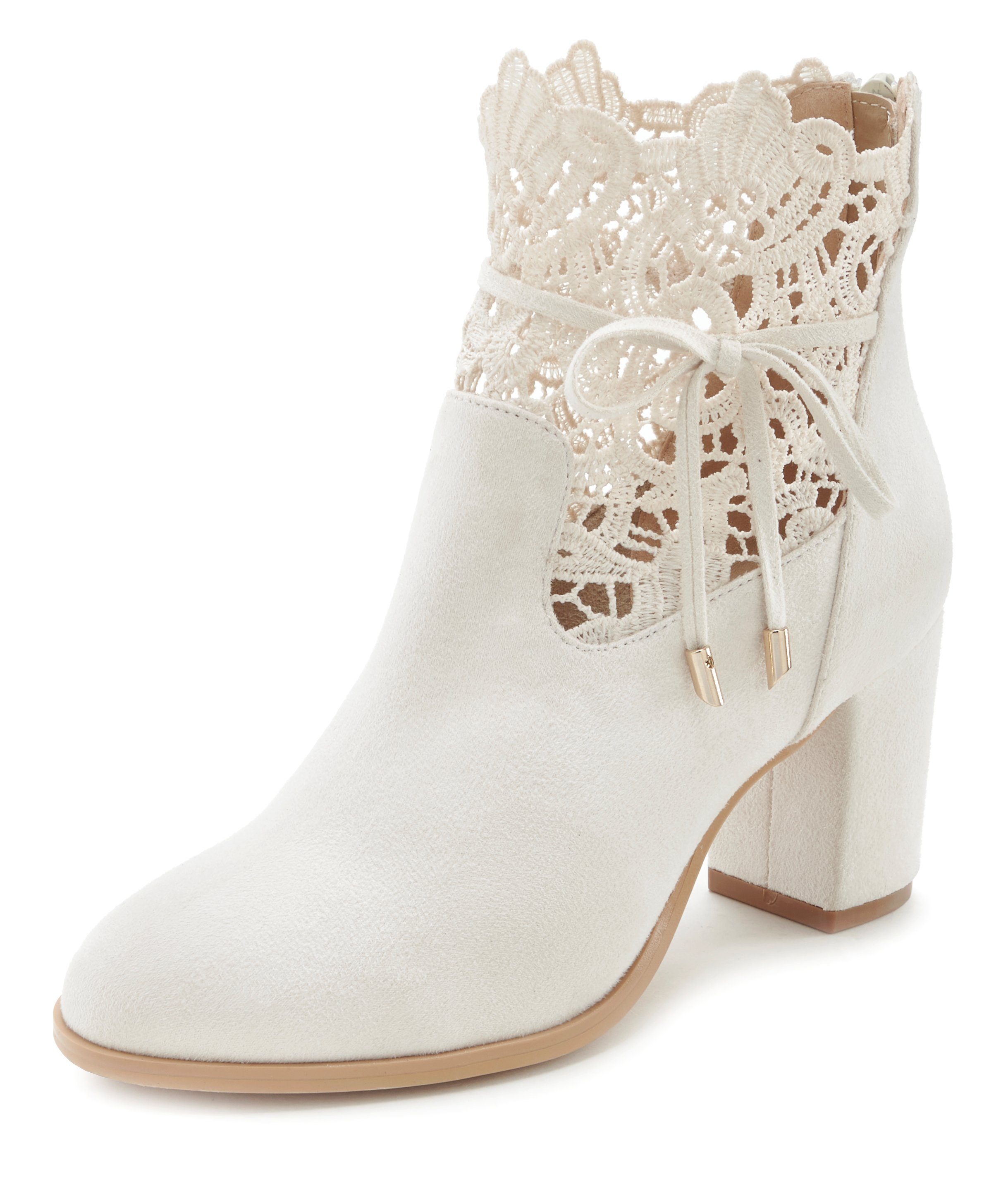 LASCANA High-Heel-Stiefelette mit modischer Spitze und günstig online kaufen