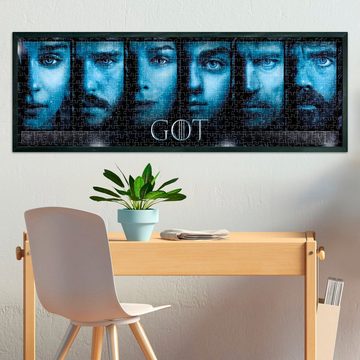 Clementoni® Puzzle Panorama, Game of Thrones - The Iron Anniversary, 1000 Puzzleteile, Made in Europe, FSC® - schützt Wald - weltweit