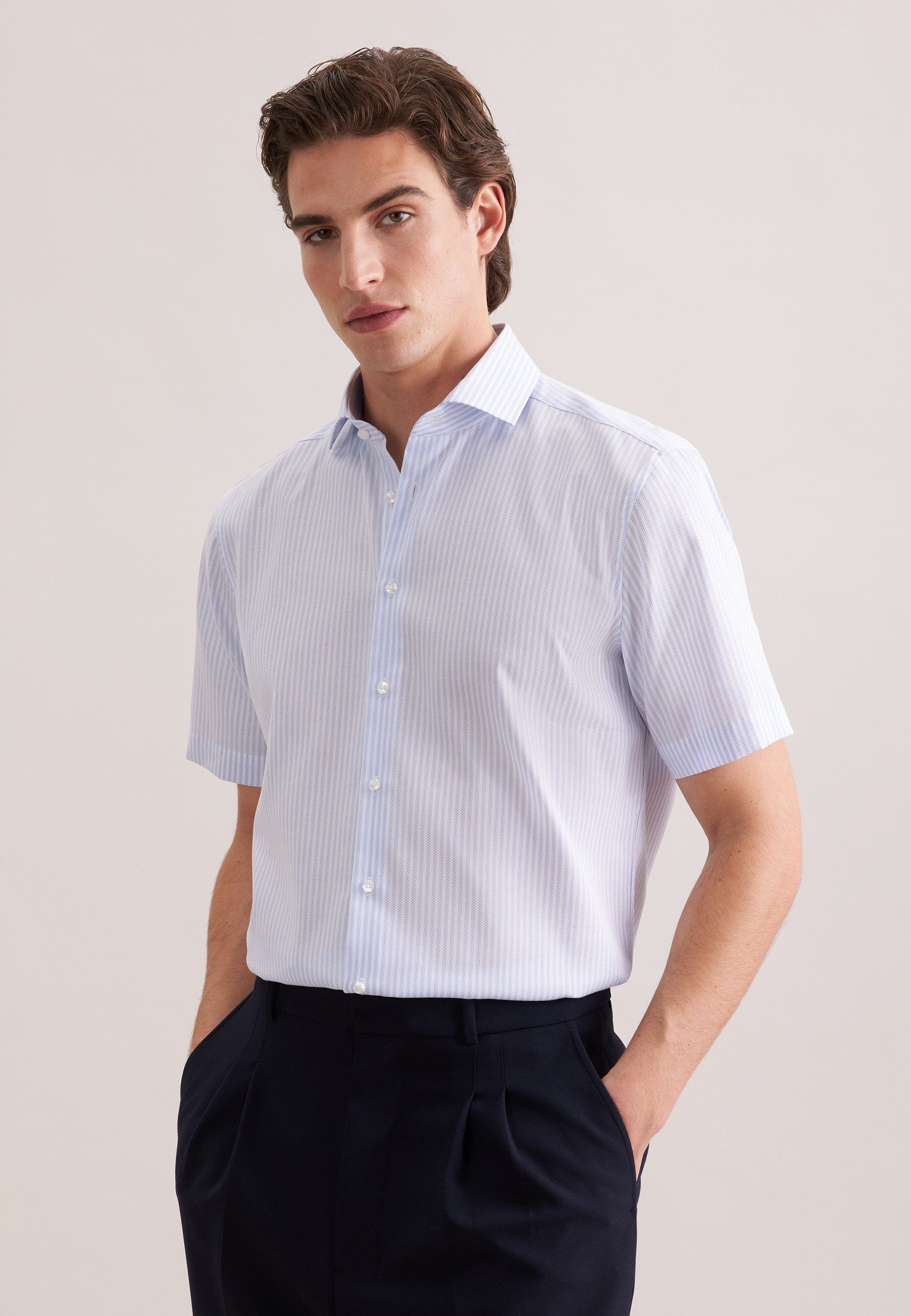 Businesshemd Schwarze Rose