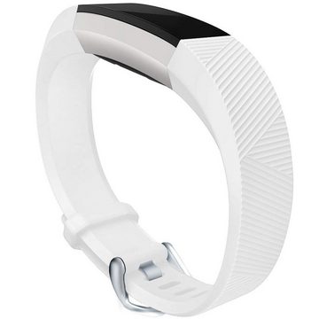 CoolGadget Smartwatch-Armband Fitnessarmband aus TPU / Silikon, für Fitbit Alta / HR Sport Uhrenarmband Fitness Band Unisex Größe L