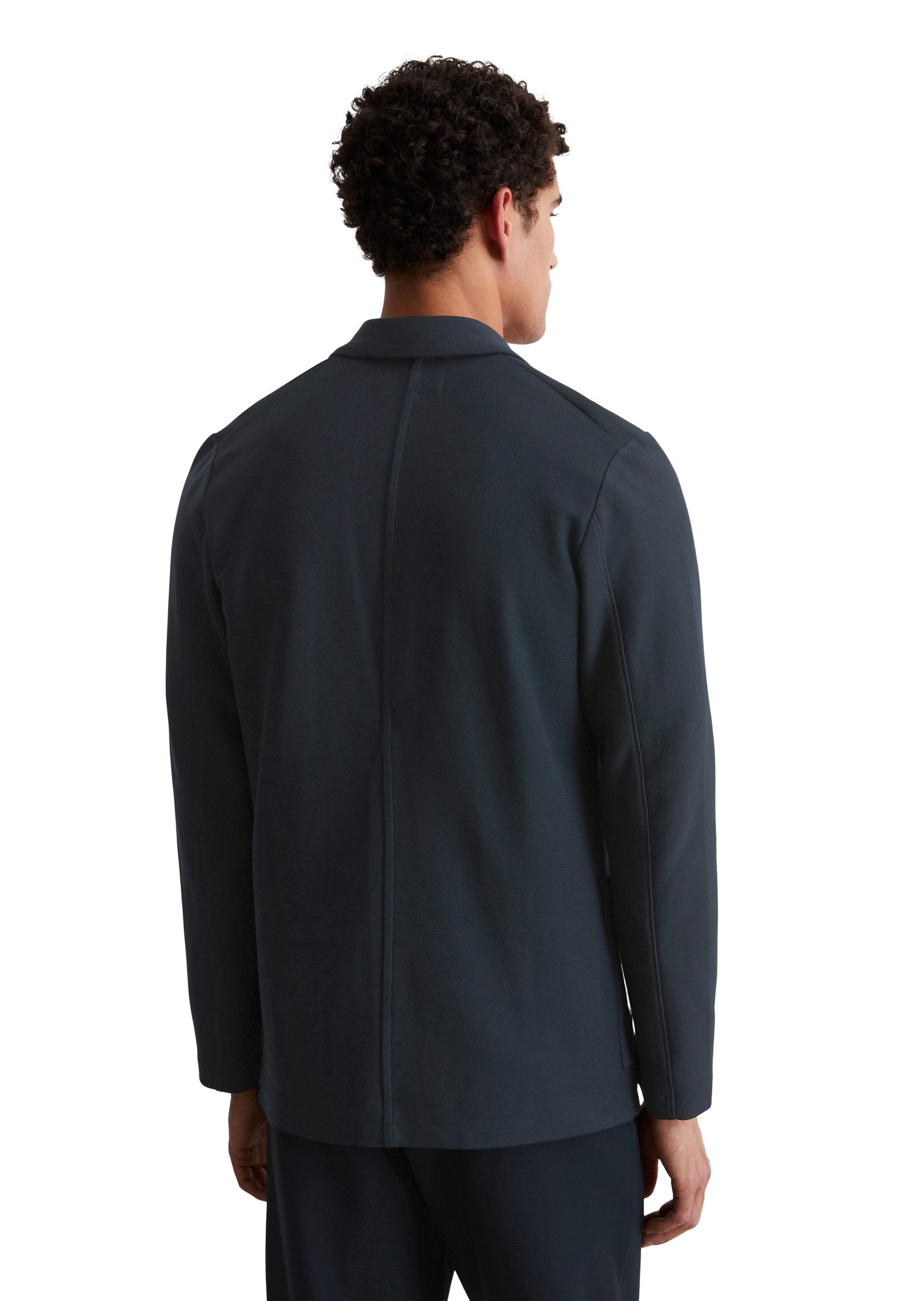 Marc O'Polo Jerseysakko Reverskragen, Ärmel ohne Manschette, Shaped Fit günstig online kaufen