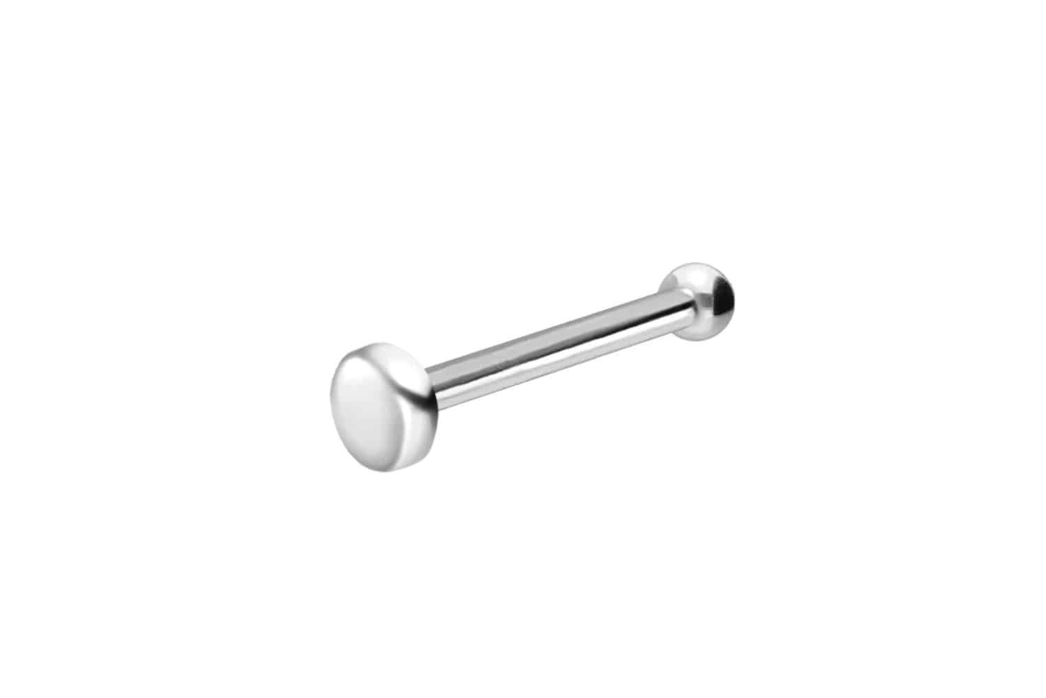 PIERCINGLINE Nasenpiercing Chirurgenstahl Nasenstecker Pin PLATTE günstig online kaufen