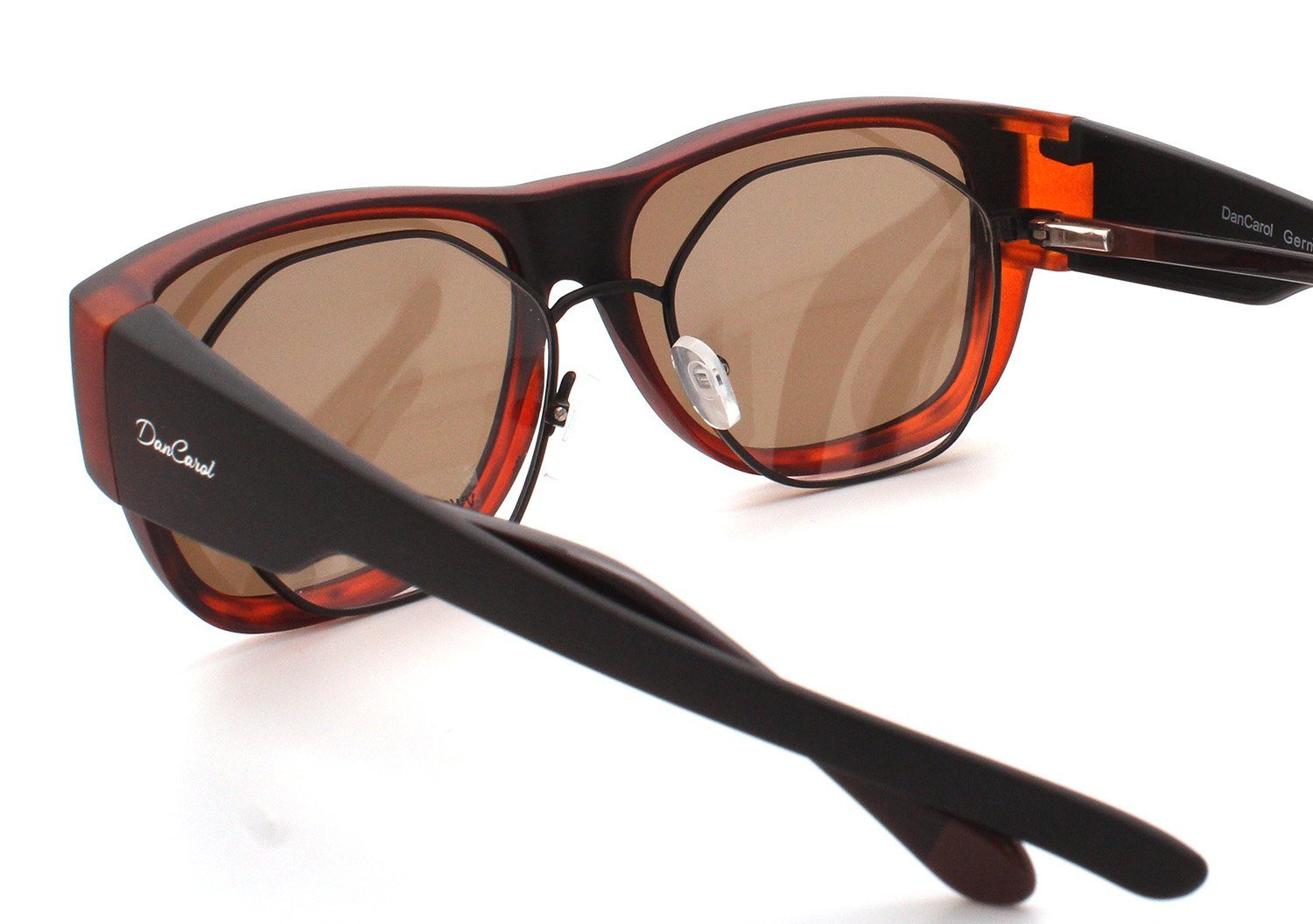 DanCarol Sonnenbrille DC-POL-2100--Überbrille -Mit Polarisierte Gläser Die Überbrille, ideal für Brillenträger
