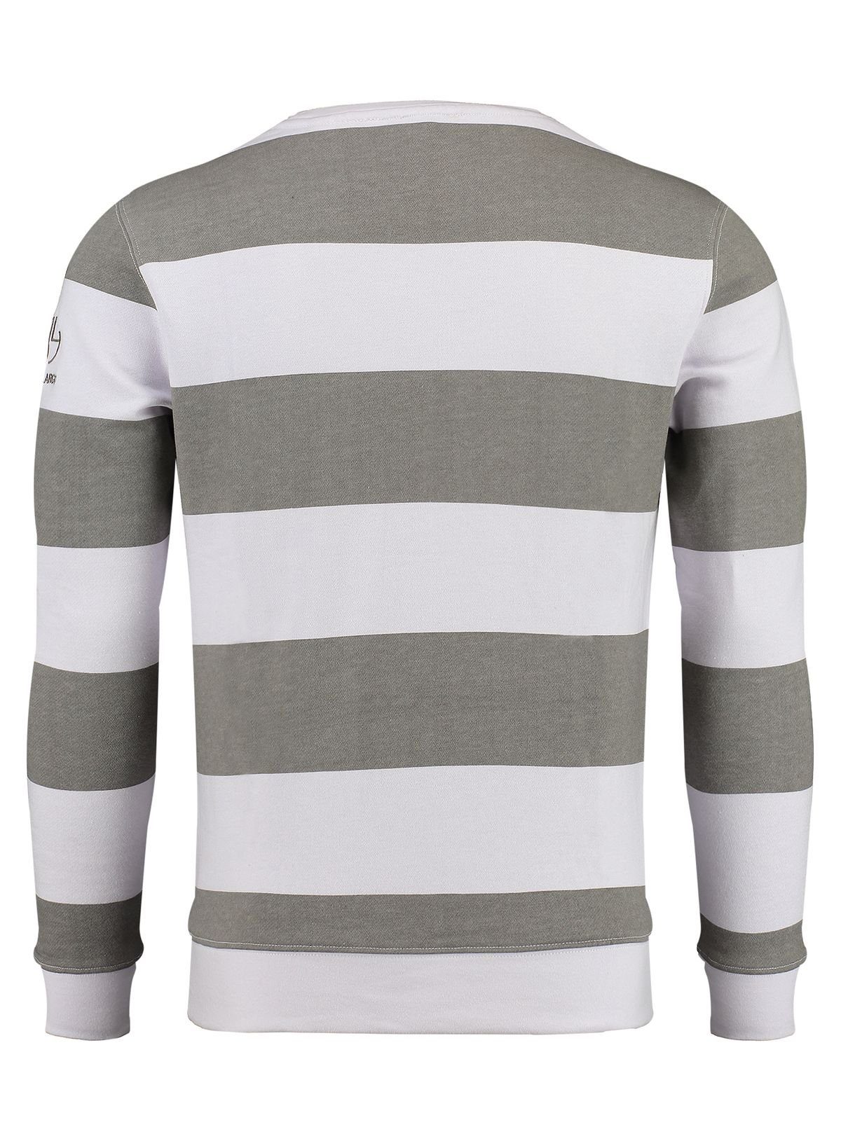 Key Largo Rundhalspullover für Herren Penalty Sweatshirt Kontrast Look MSW0 günstig online kaufen