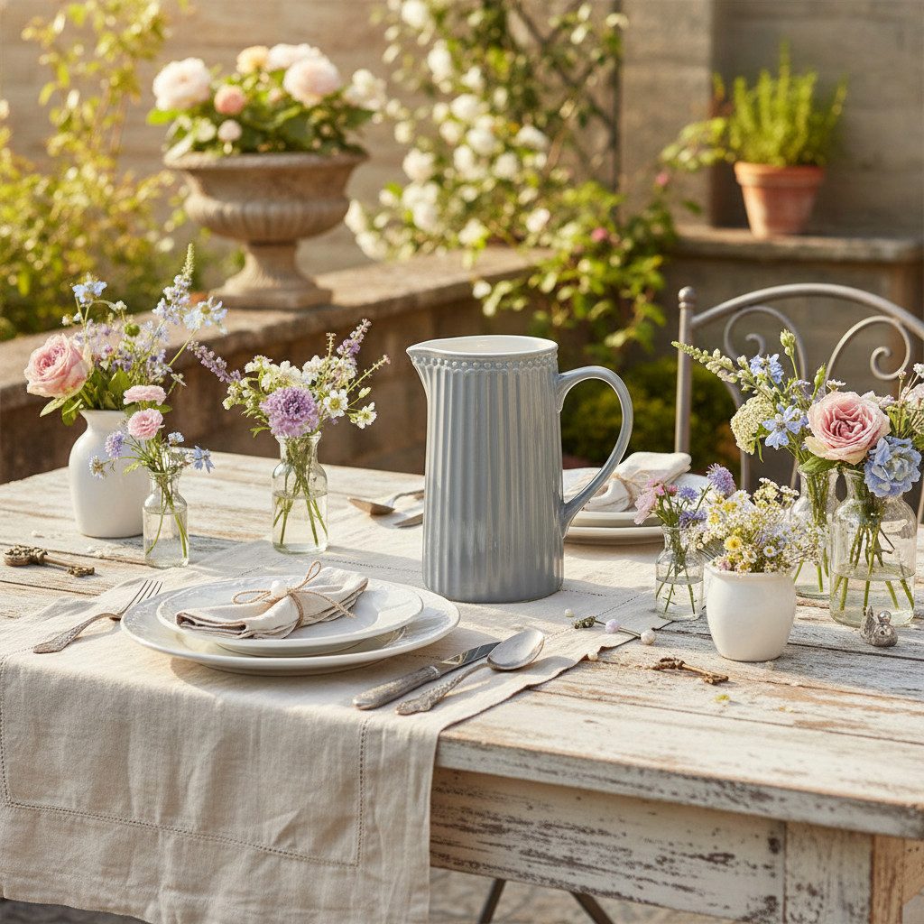 Greengate Kanne GreenGate Kanne Alice Steingrau 1 L