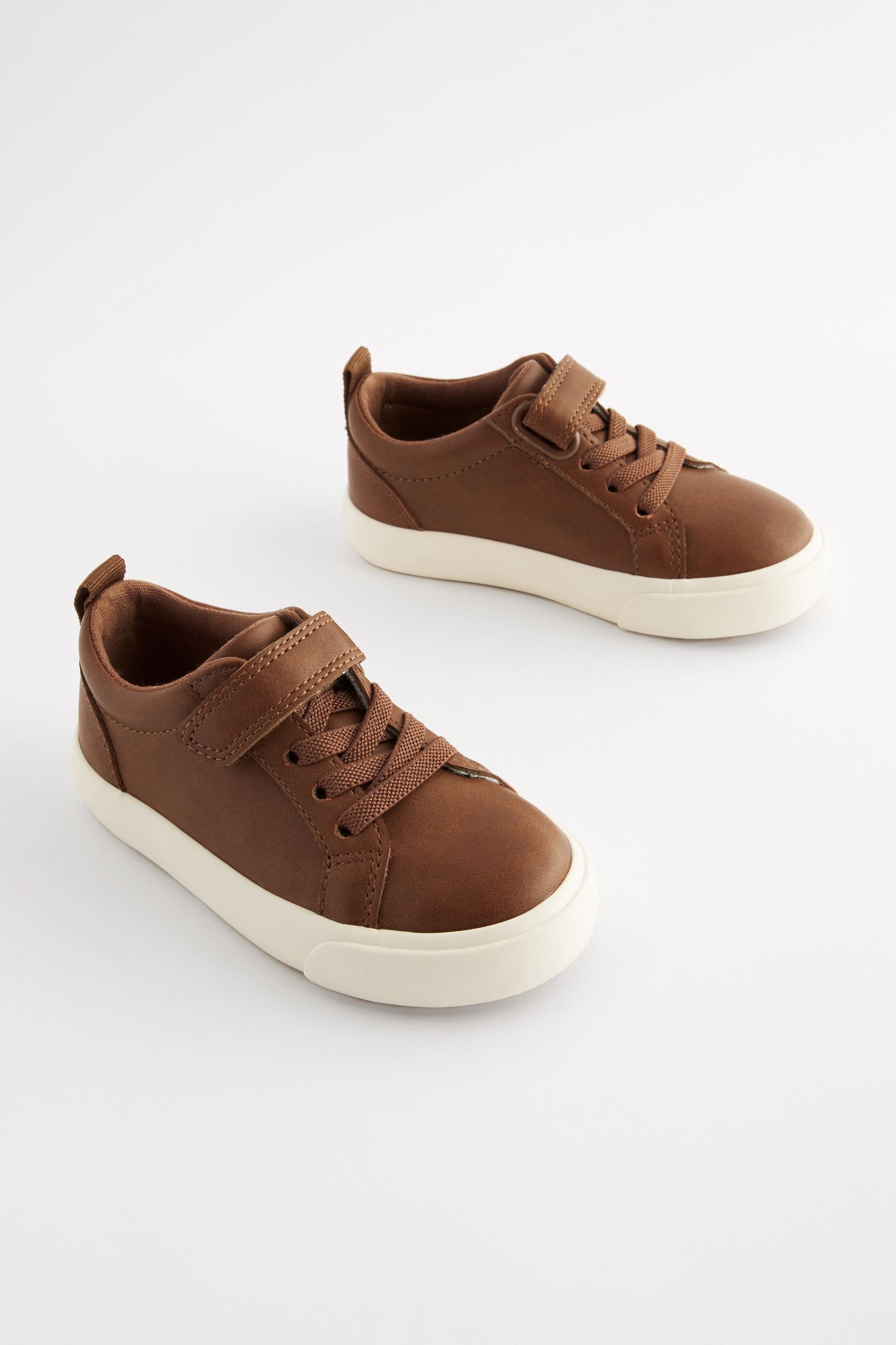 Next Elastische Schnürschuhe mit Klettverschluss Sneaker günstig online kaufen