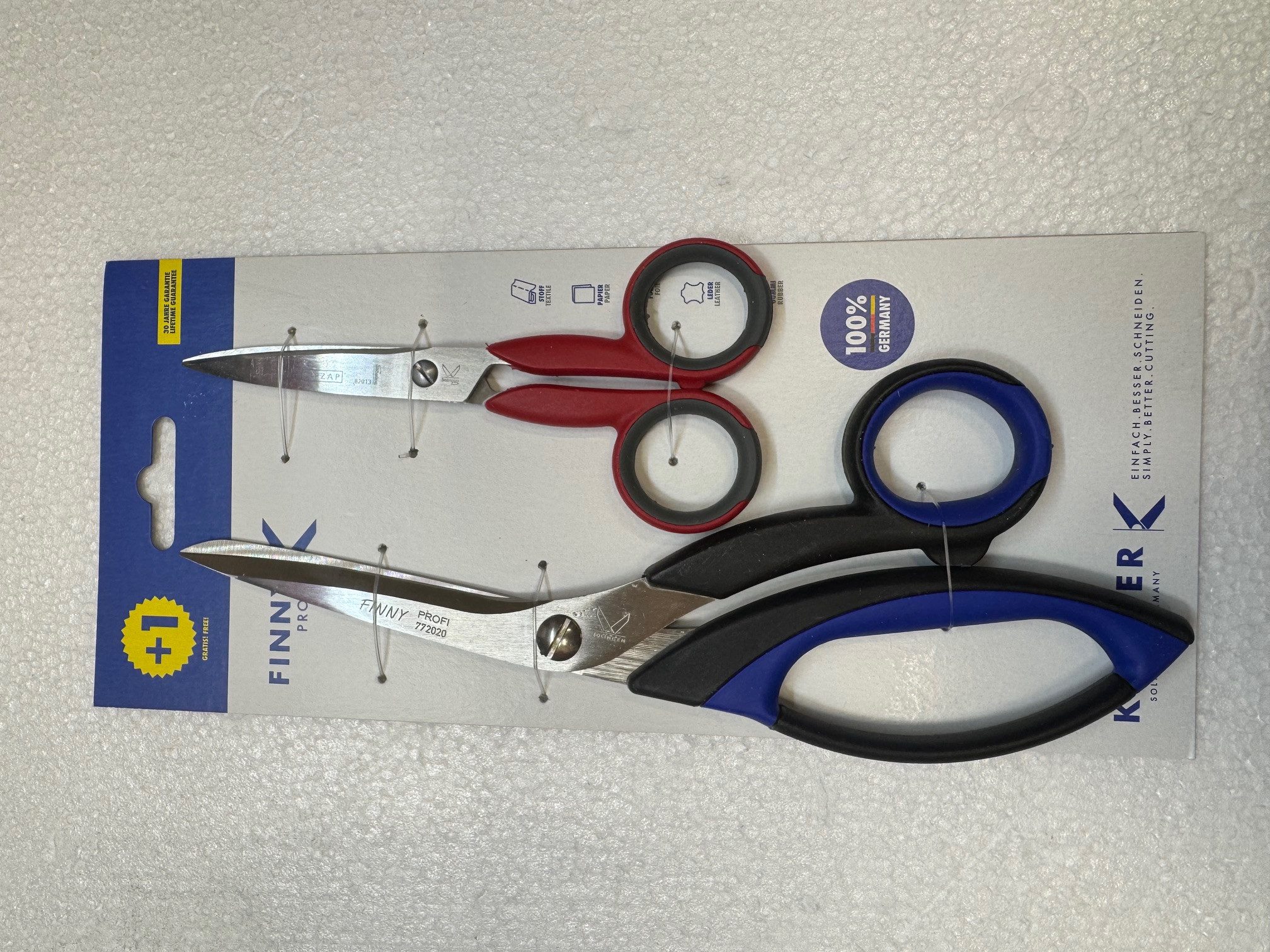 Kretzer Scheren GmbH Stoffscheren Kretzer Scheren Set - Profi & Hobby, (2-tlg)