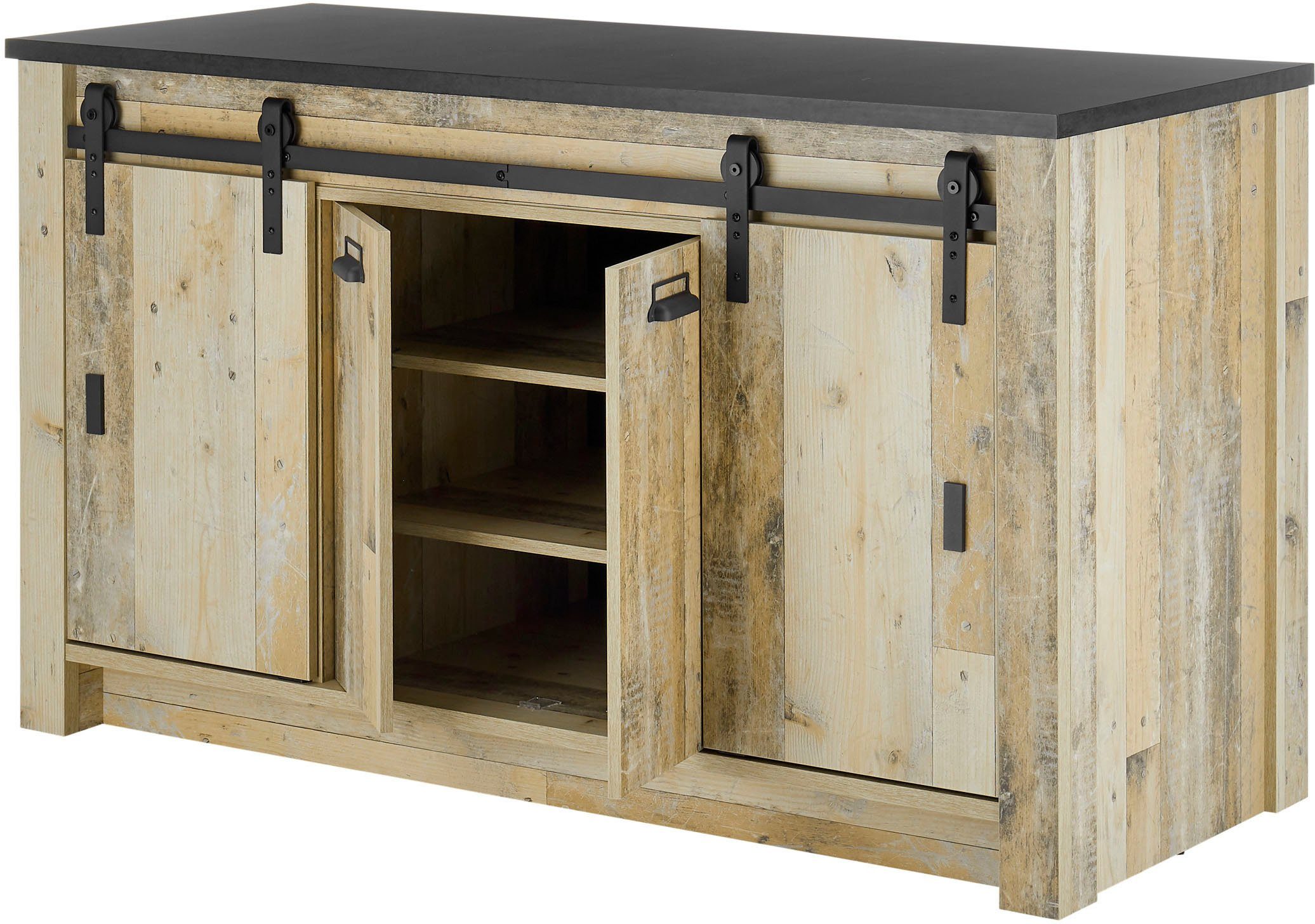 Home affaire Küche Sherwood, Breite 240 cm, ohne E-Geräte