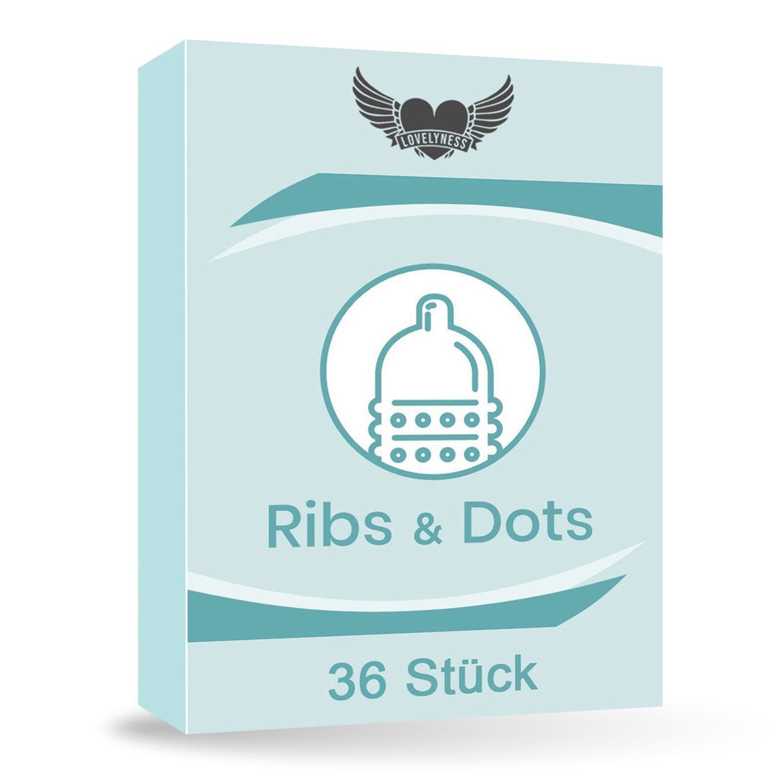 Lovelyness Kondome - mit Noppen und Rippen