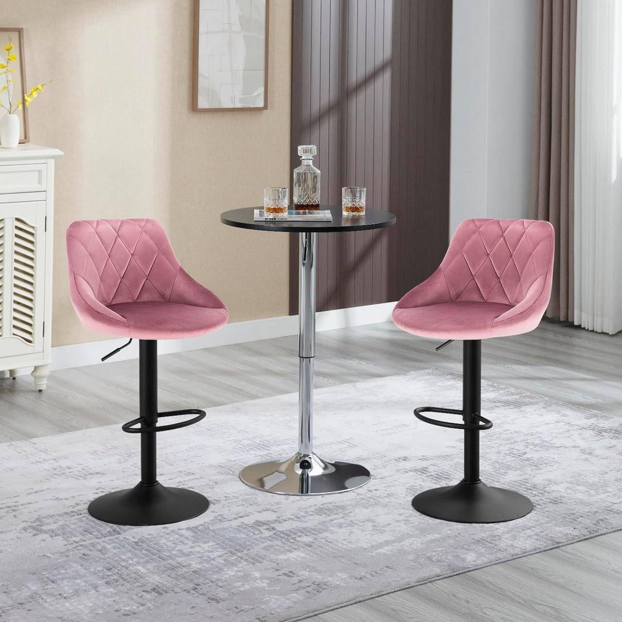 Woltu Barhocker (2 St), gut gepolstert, günstig online kaufen