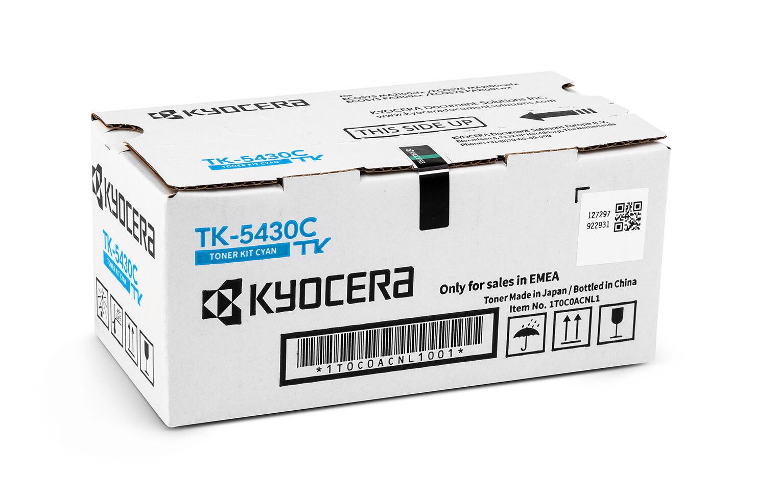KYOCERA Tonerkartusche Kyocera TK-5430C Toner cyan (1T0C0ACNL1)