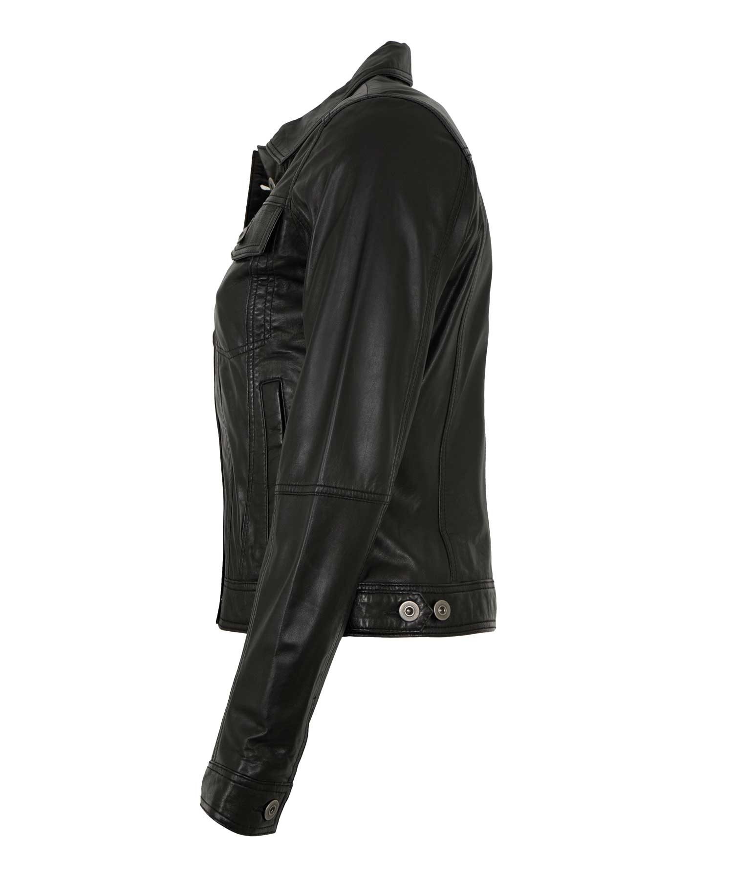 Jilani Lederjacke Valenta Jilani - Damen Lederjacke Jeansjacken-Design Lamm günstig online kaufen