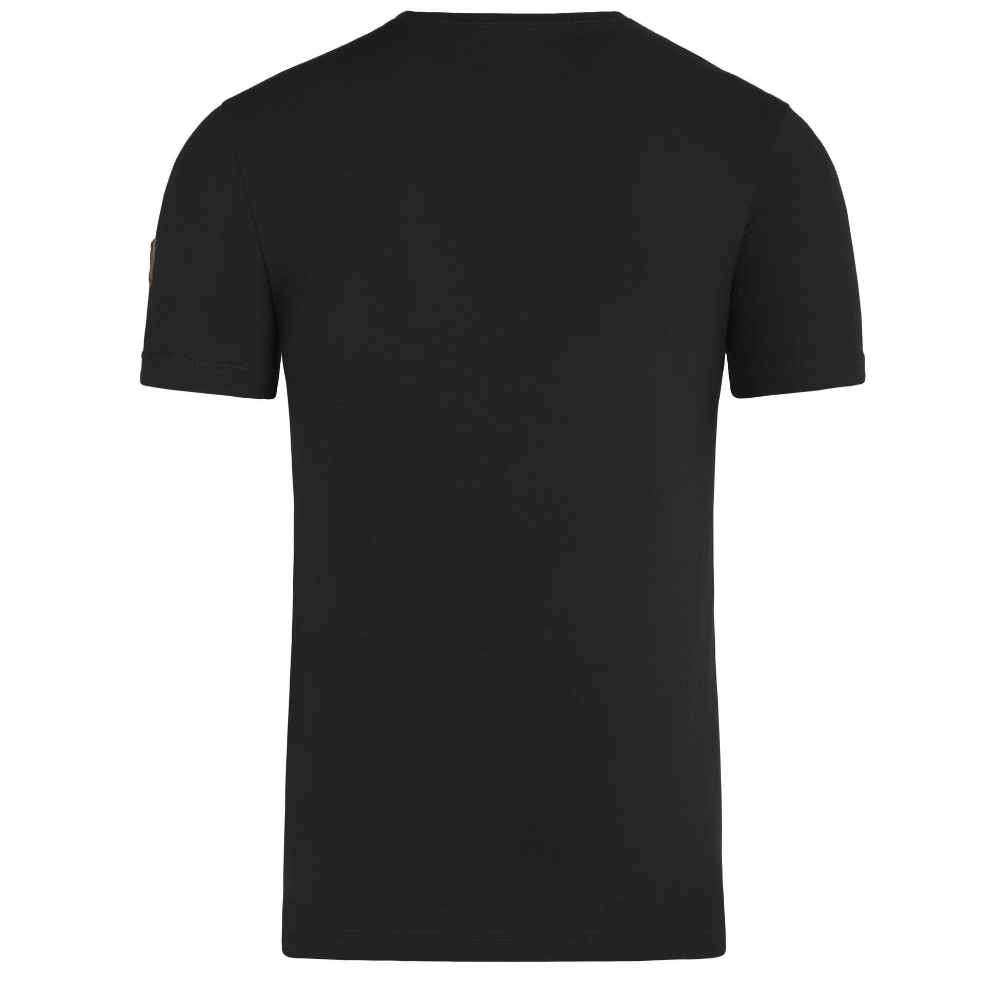 Almgwand T-Shirt Almgwand M Black Kurzarm-Shirt Herren Aldranseralm