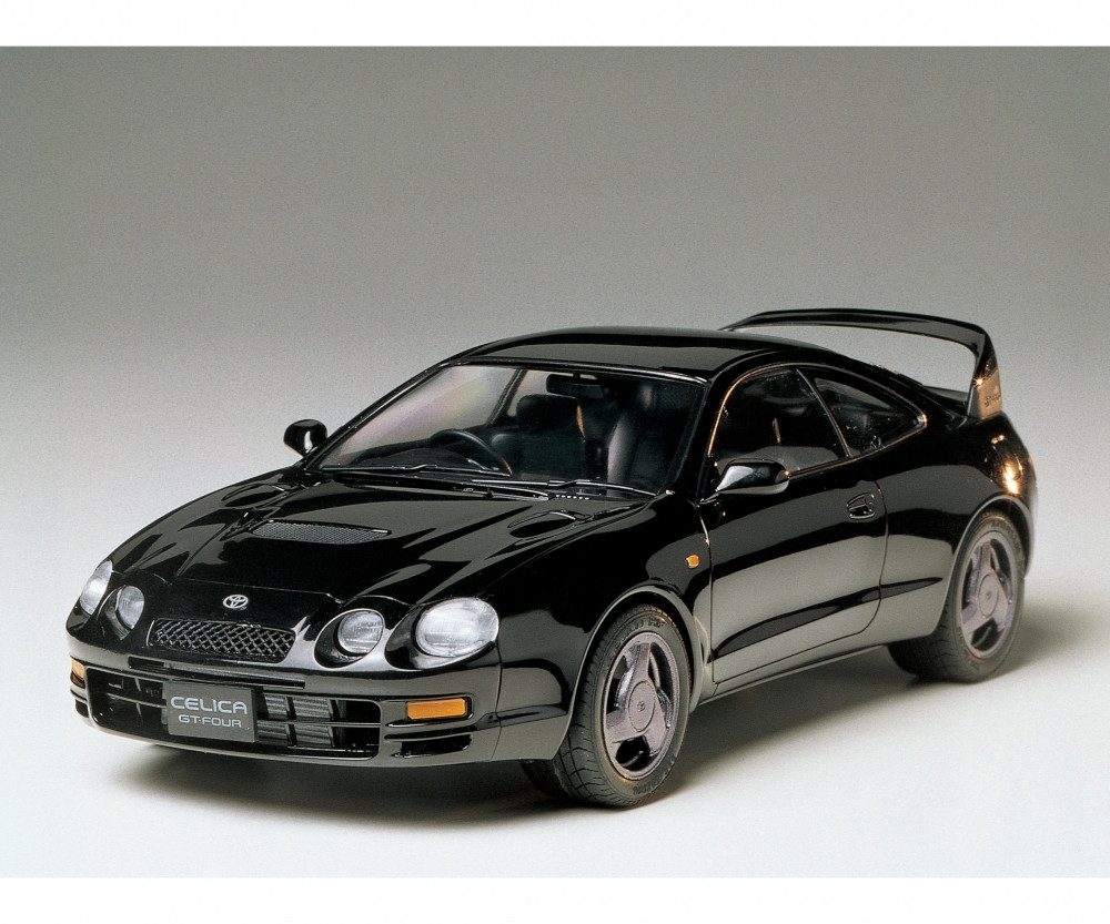 Tamiya Modellbausatz Tamiya Toyota Celica GT-Four 1:24 Platik Modellbau Auto Bausatz