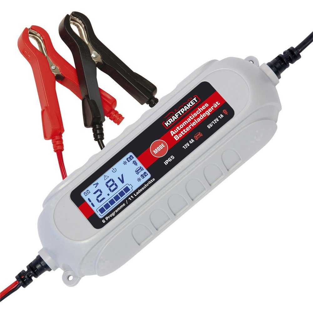 Dino KRAFTPAKET 136311 Automatikladegerät 12 V, 6 V 0.8 A 3.8 A Autobatterie-Ladegerät