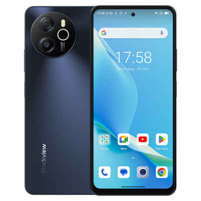 blackview Shark8(8+128) Smartphone (6.8 Zoll, 128 GB Speicherplatz, 64 MP Kamera, 2.4K Display, Dual 4G, NFC/Face ID)