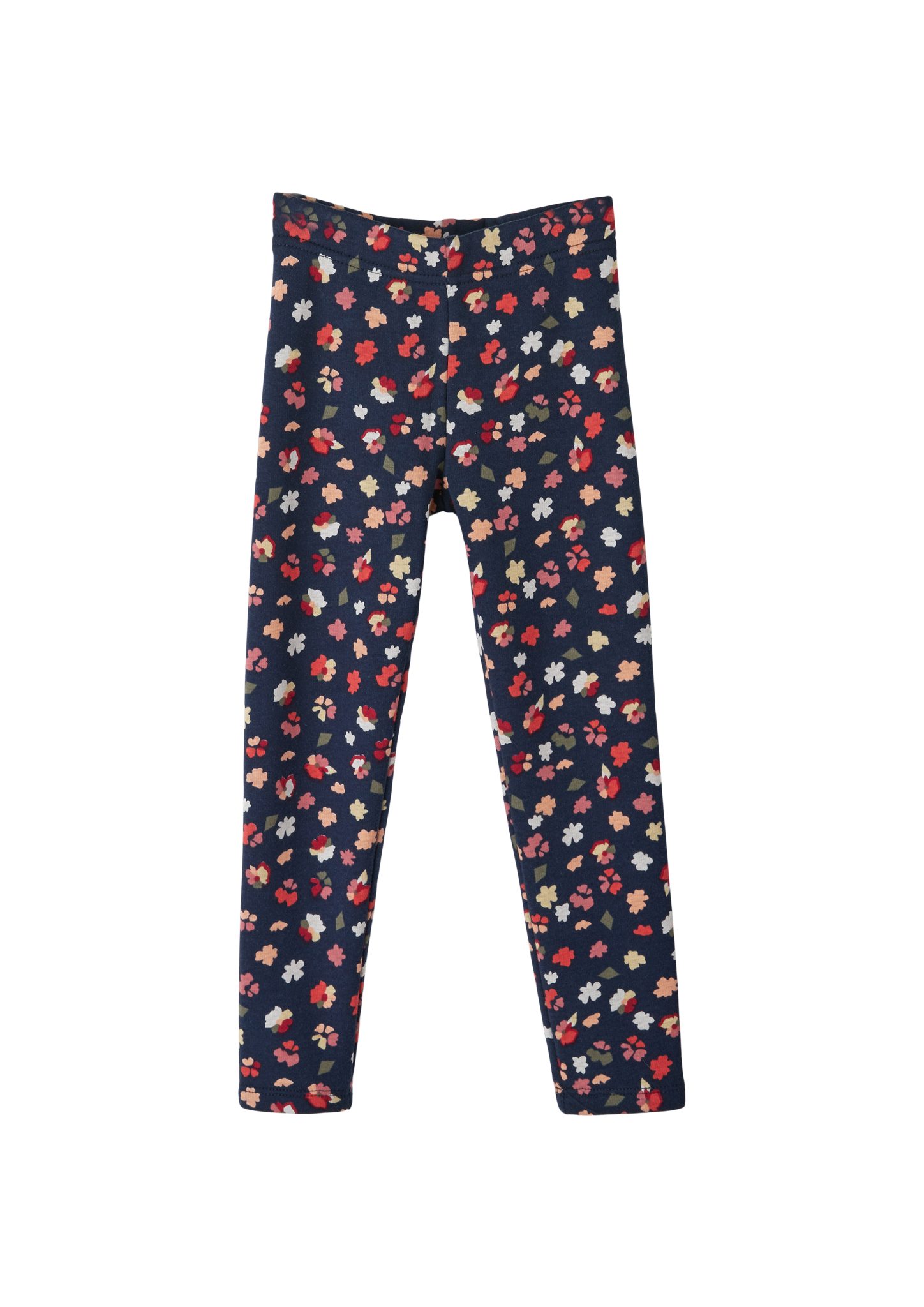 Thermofleece Print-Leggings Junior aus navy s.Oliver s.Oliver Leggings