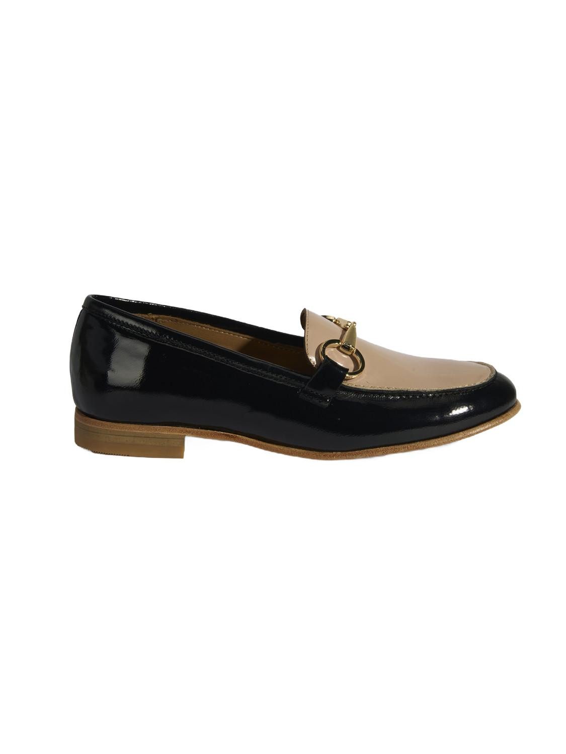 Desa Damen-Slipper – Obermaterial aus Lackleder, Lederfutter, Echtledersoh günstig online kaufen