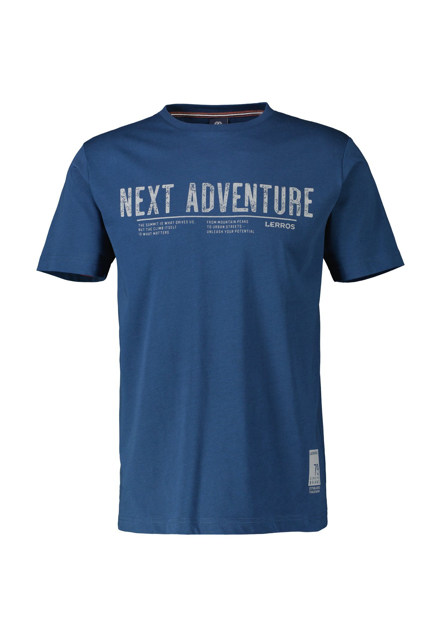 LERROS *Next T-Shirt DEEP Adventure* LERROS BLUE T-Shirt