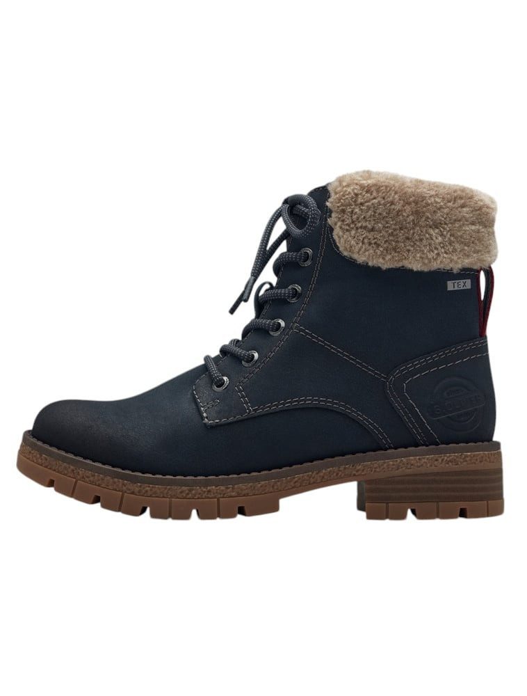 s.Oliver 5-26227-43-805 - mit Innenfutter und seitlichen Reissverschluss Winterstiefel