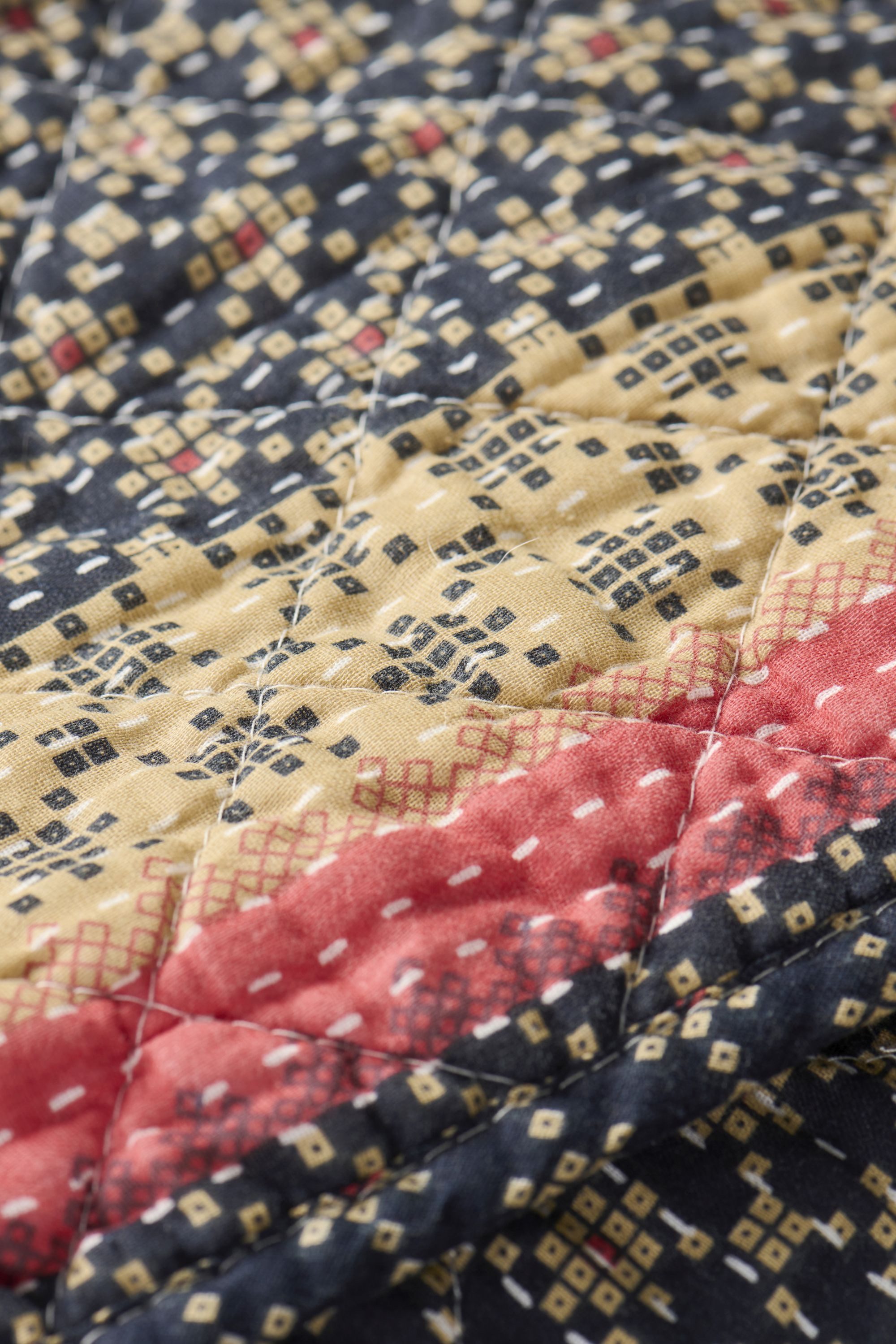Ib Laursen Tagesdecke Ib Laursen - Decke Quilt Tagesdecke Überwurf 180x130cm Blau Rosa