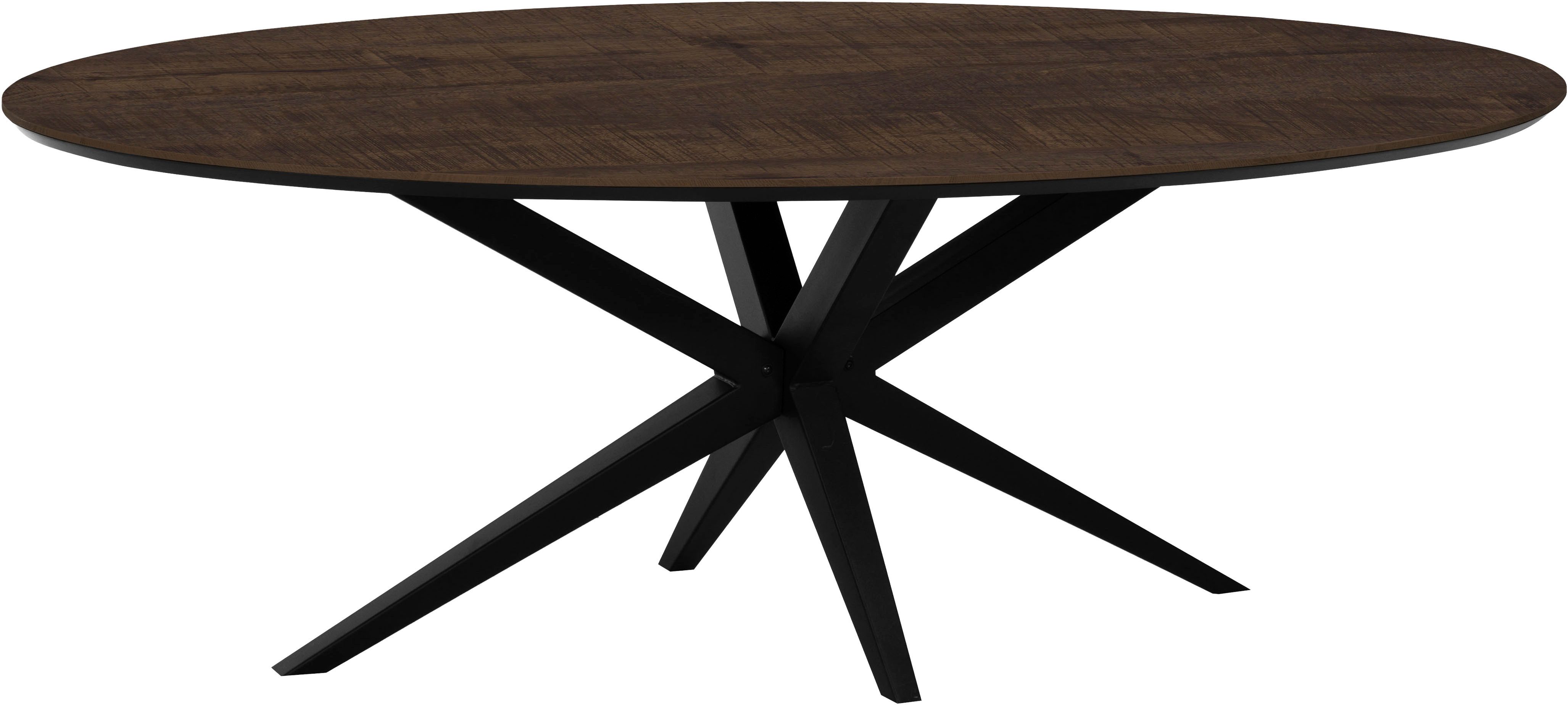 OMG Design Esstisch Wellington (1-St), Hochwertige Melamin-Tischplatte mit Metallgestell