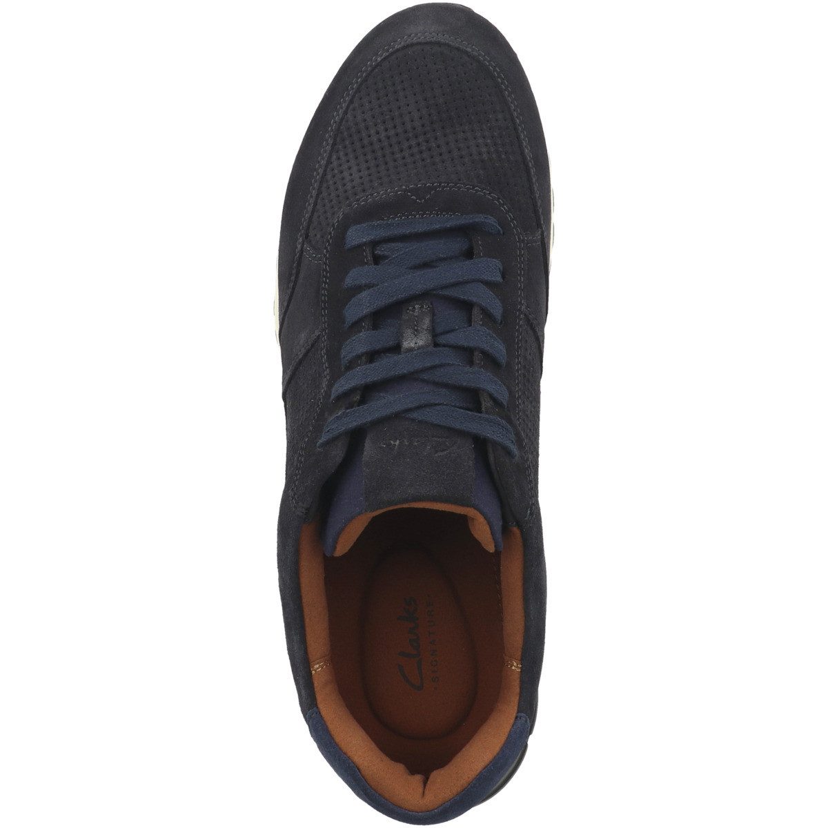 Clarks Radwell Tie Herren Sneaker Turnschuhe, Sportschuhe, Freizeitschuhe, Halbschuhe, Schnürschuhe