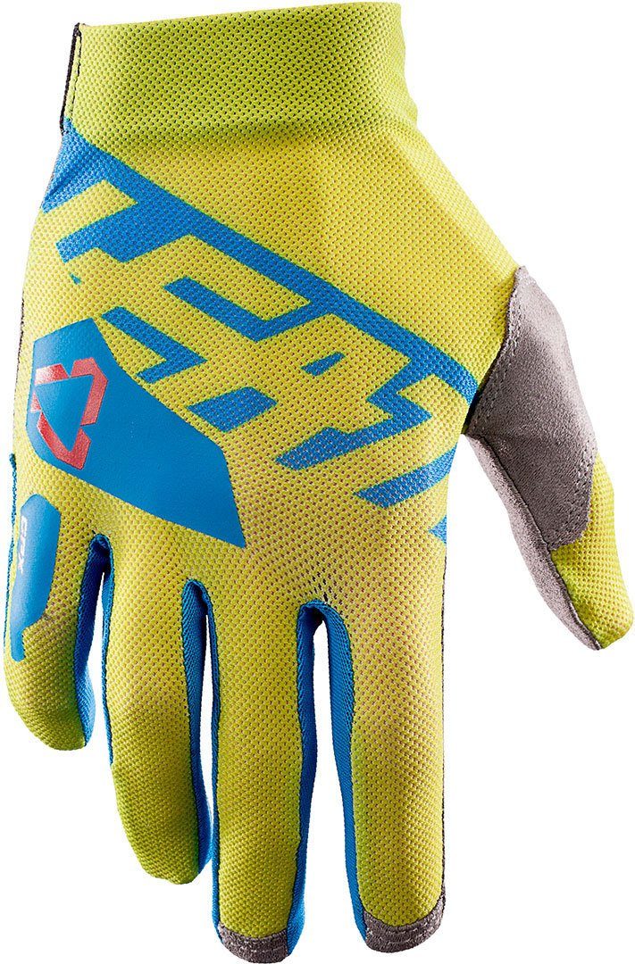 Leatt Motorradhandschuhe Handschuhe X-Flow Green/Blue GPX 2.5