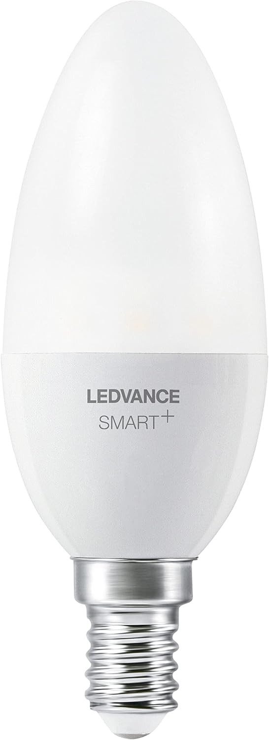Ledvance Pendelleuchte LEDVANCE Smart+ LED, ZigBee Lampe mit E14 Sockel, warmweiß, dimmbar, D, LEDVANCE Smart+ LED E14 Lampe ZigBee dimmbar 6W warmweiß  Kompatibel