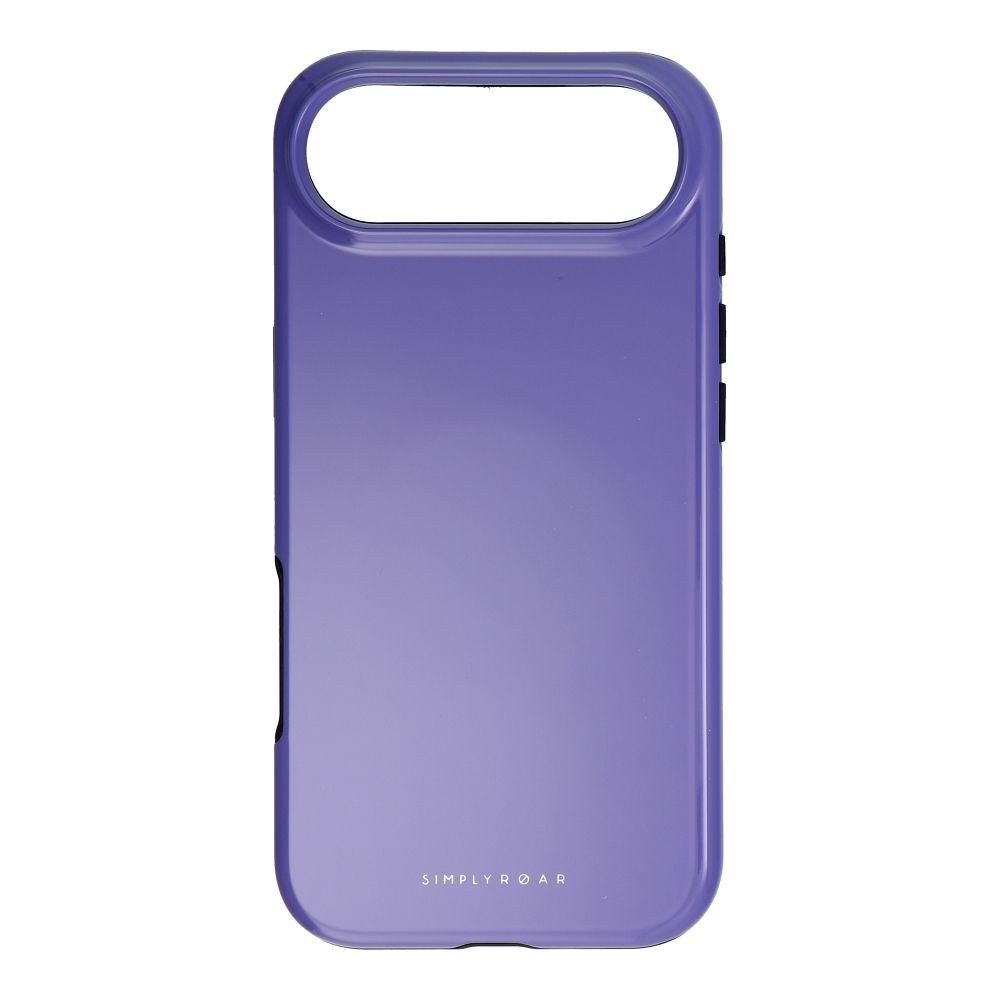 ROAR Handyhülle Rainbow Bumper Schutzcase Kompatibel mit iPhone 17 Air Lila 6.5 Zoll, Zweilagiger Bumper mit Magnetfunktion und erhöhtem Kantenschutz