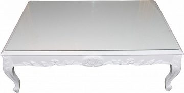 Casa Padrino Couchtisch Barock Couchtisch Weiß 120 x 85 cm - Couchtisch - Tisch - Limited Edition