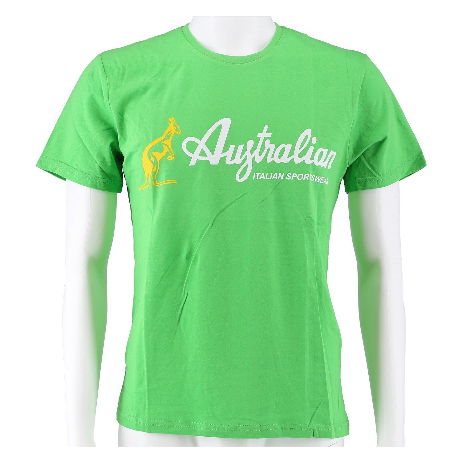 T-Shirt Logo #19 grün/weiss Herren