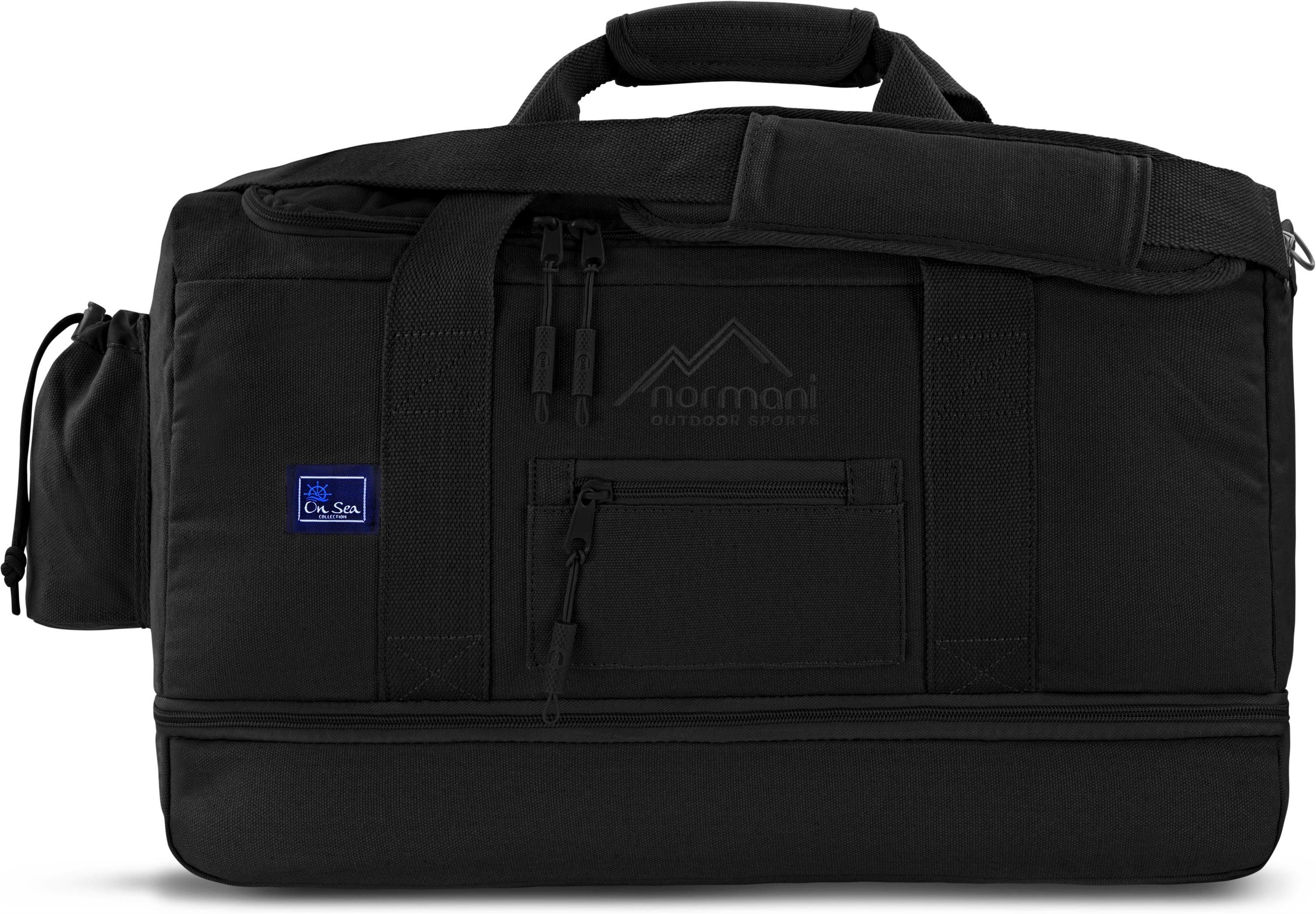 normani Umhängetasche Sport- und Reisetasche Alert, Sporttasche Canvas-Tasche Trainingstasche Duffelbag Handgepäcktasche