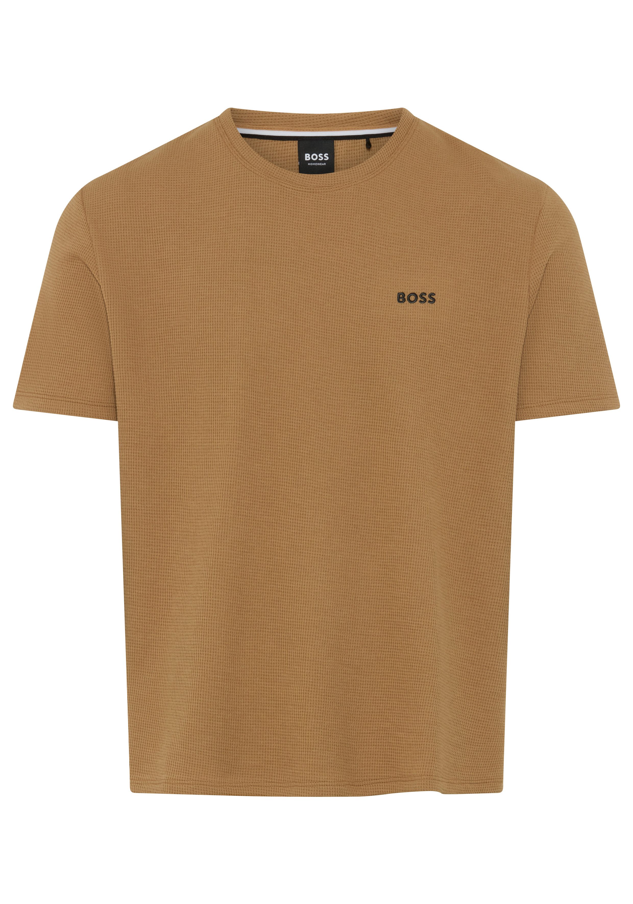 BOSS Pyjamaoberteil Waffle T-Shirt