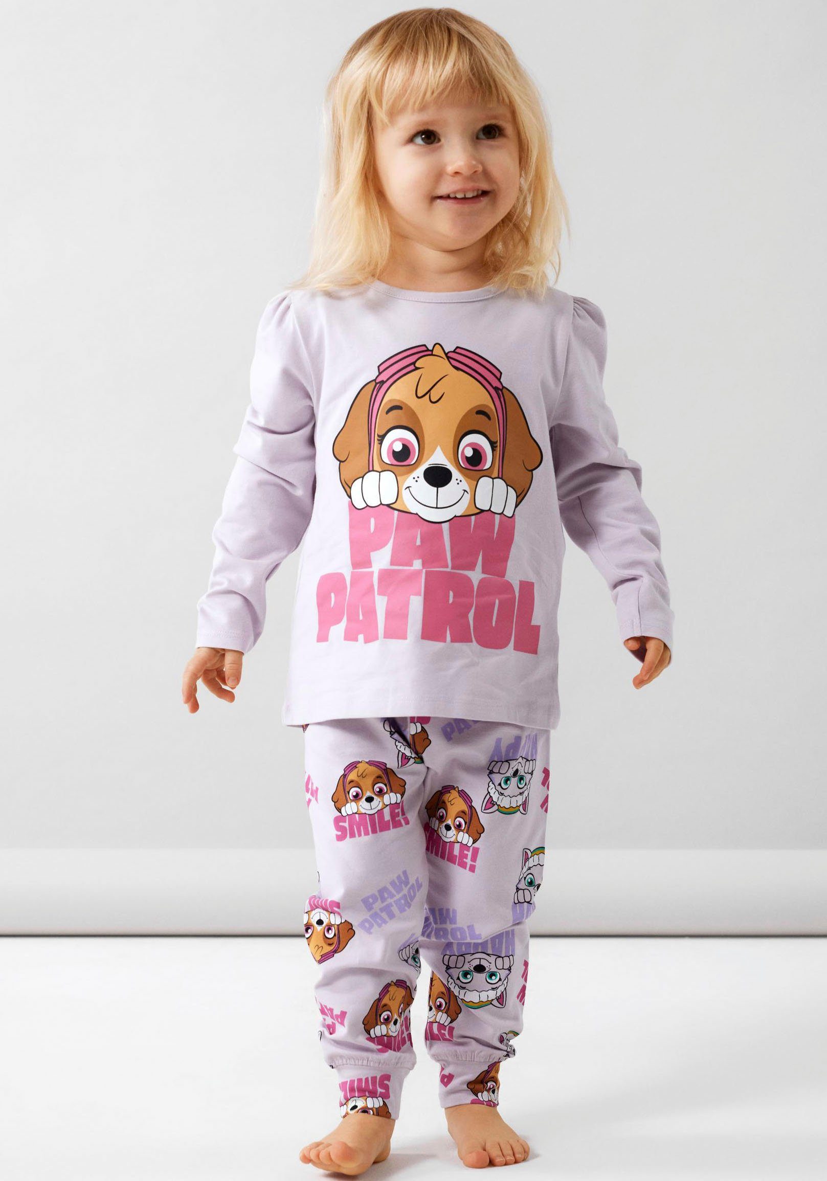 Name It Schlafanzug NMFJUM PAWPATROL NIGHTSET NOOS CPLG (Set, 2 tlg), Mit  süßem Paw Patrol Gummidruck