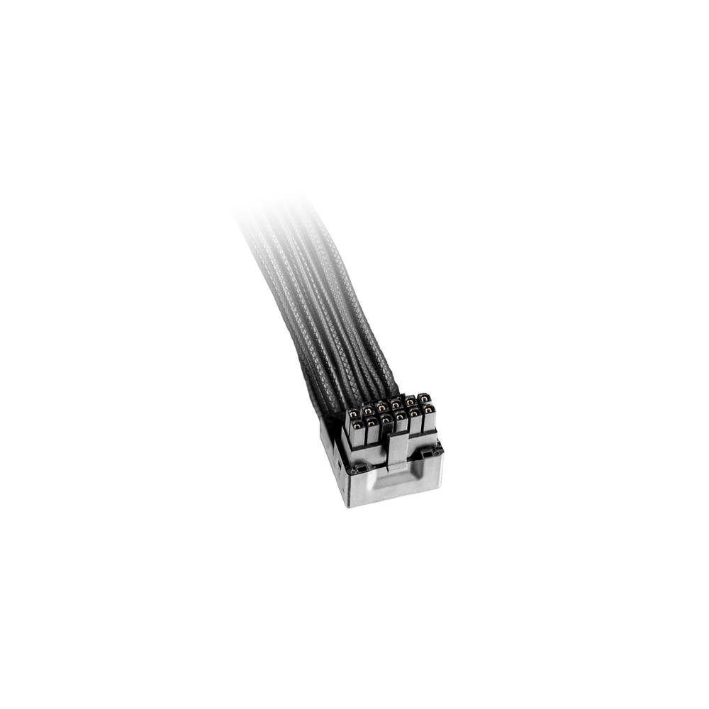 be quiet! 12V-2X6 / 12VHPWR 90° CABLE PCI-E Grafikkarten-Kabel, 12V-2X6, 12VHPWR (7 cm), 90° abgewinkelter Stecker, schwarz, 600W, für Grafikkarten, BC073