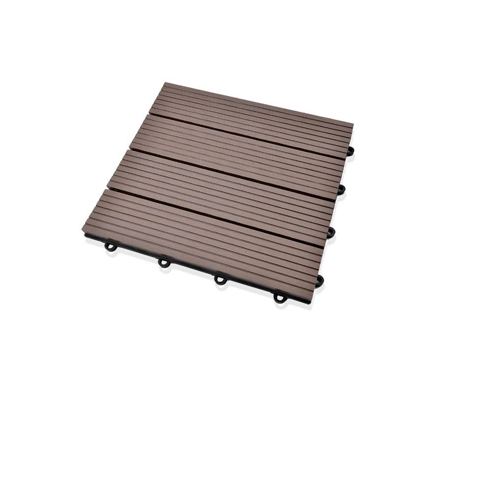 euroharry WPC-Fliesen 11St. 30x30 cm WPC günstig online kaufen
