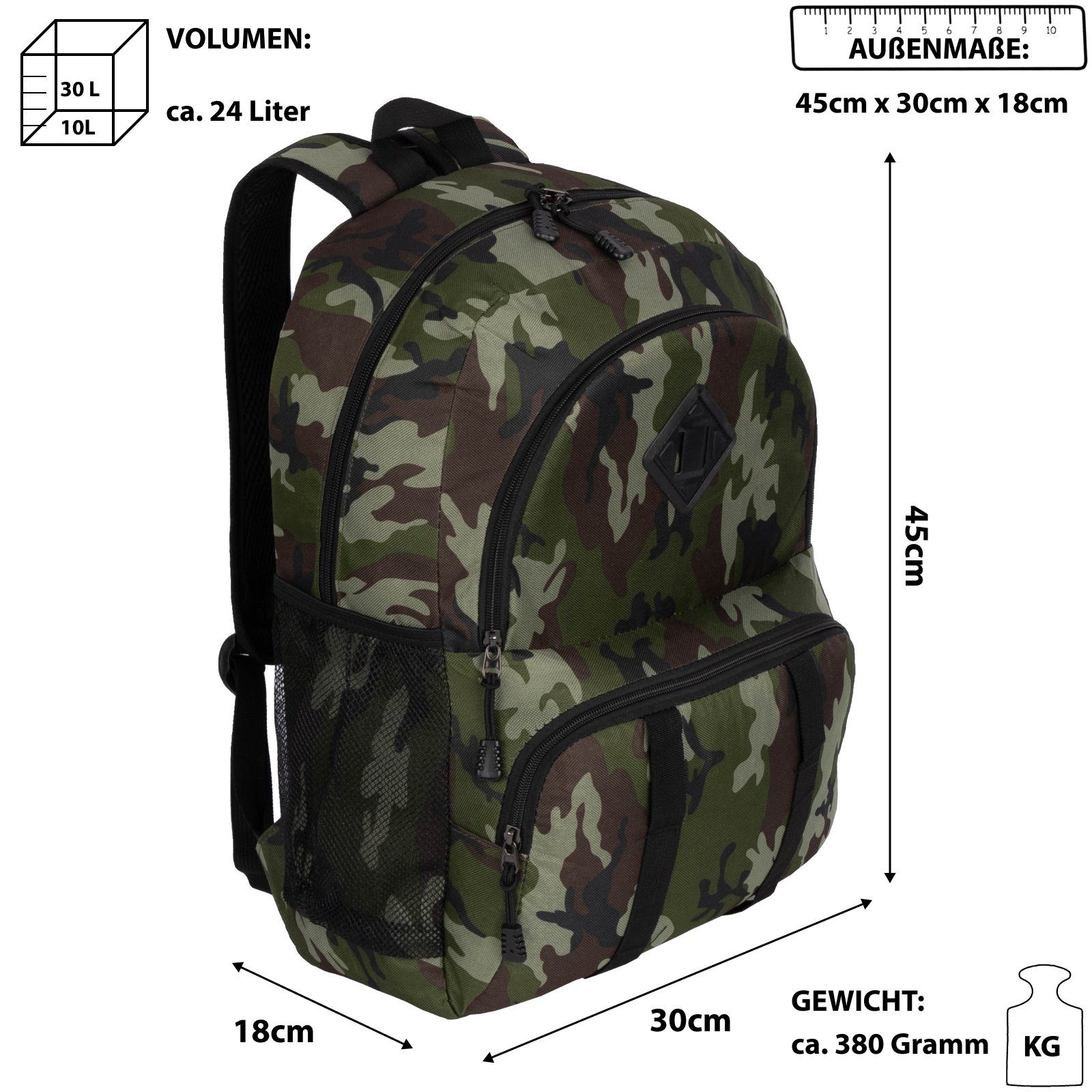 EAAKIE Rucksack Rucksack Sportrucksack Sport Reisen günstig online kaufen