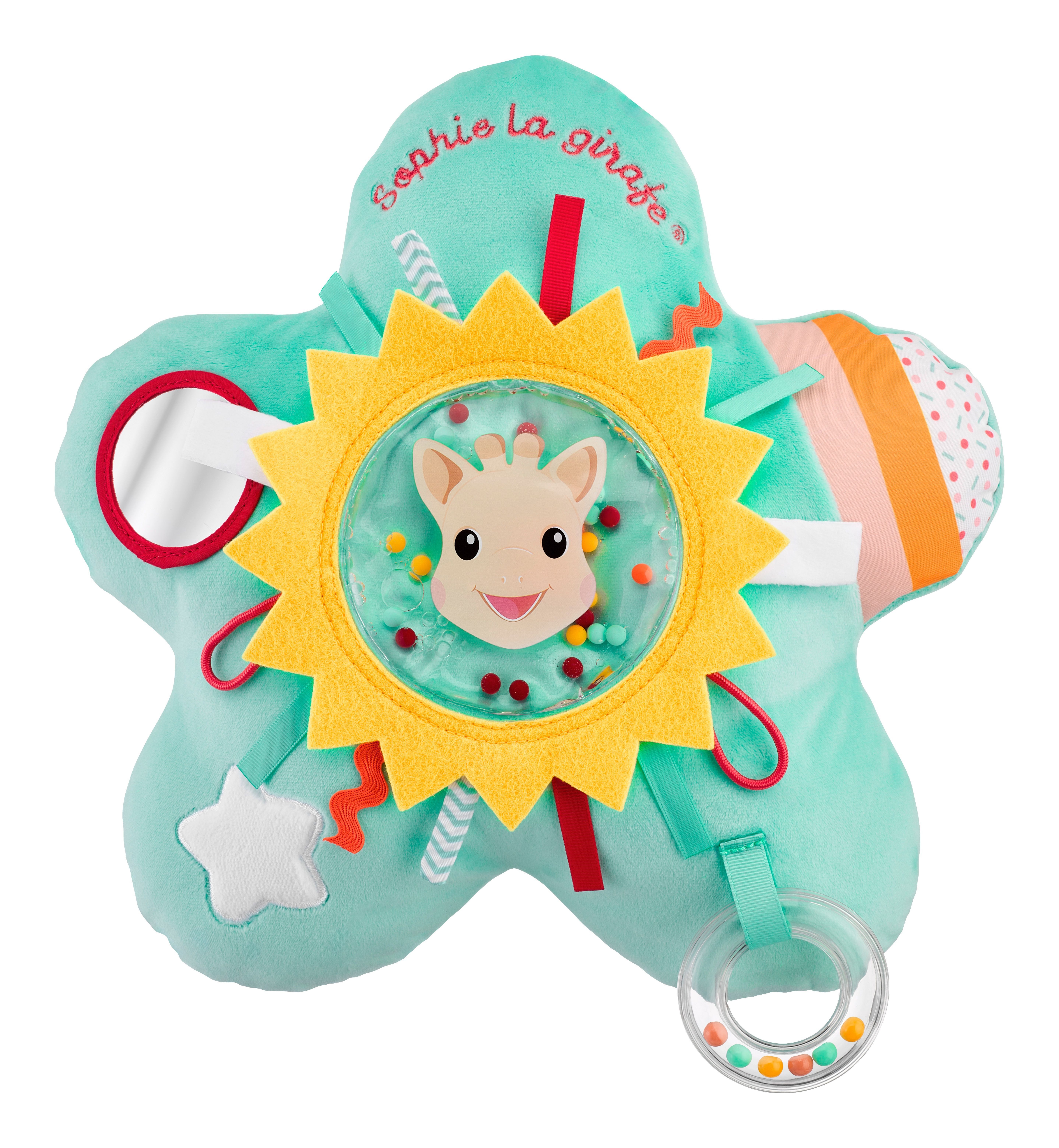 Vulli Lernspielzeug Baby Spielkissen Sonne Sophie la Girafe 0m+