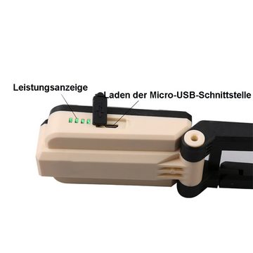 BlingBin LED Arbeitsleuchte LED-COB Werkstattlampe Arbeitslampe Baustrahler akku USB