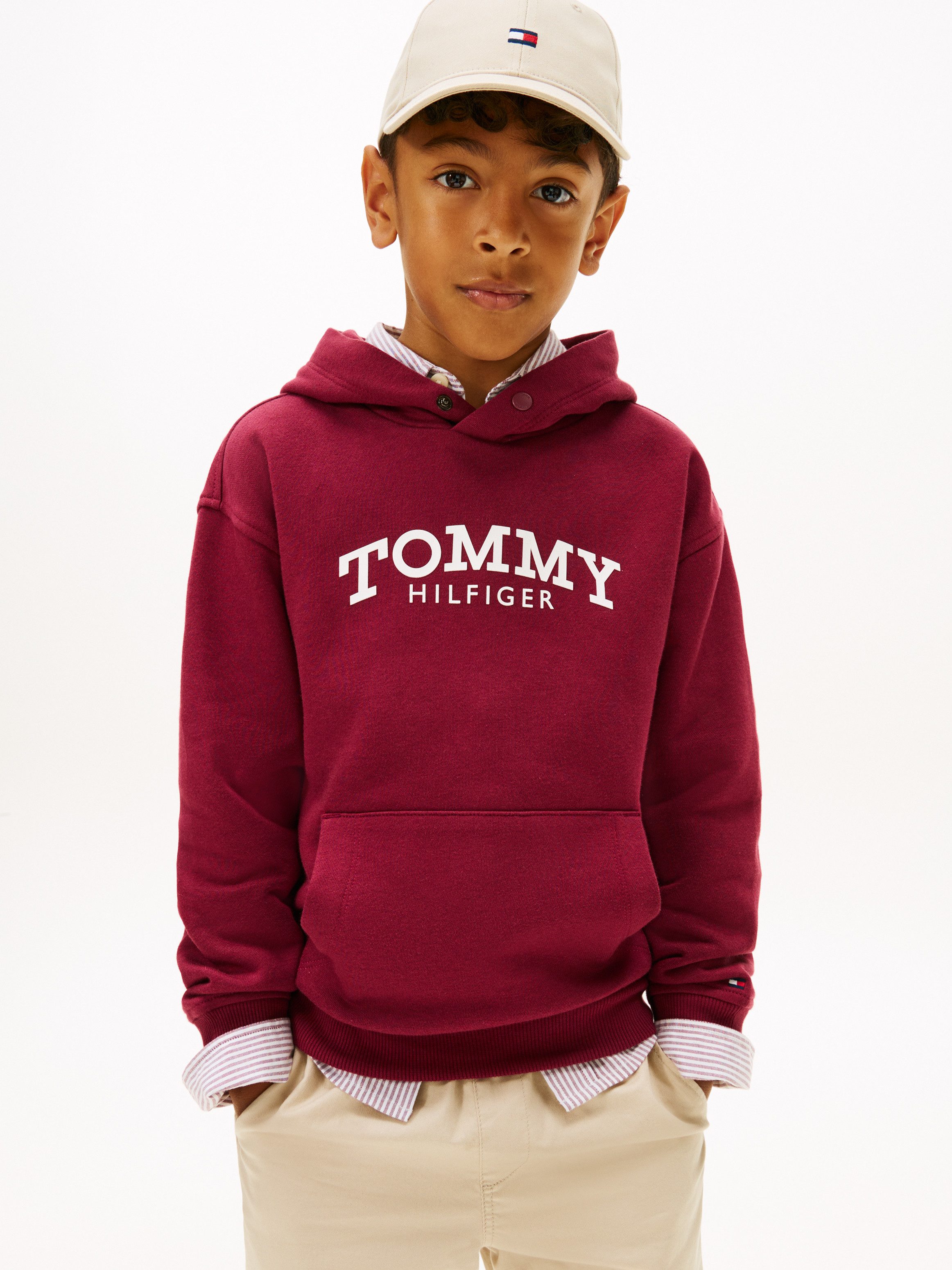 Tommy Hilfiger Kapuzensweatshirt Regular fit, für Kinder bis 16 Jahre