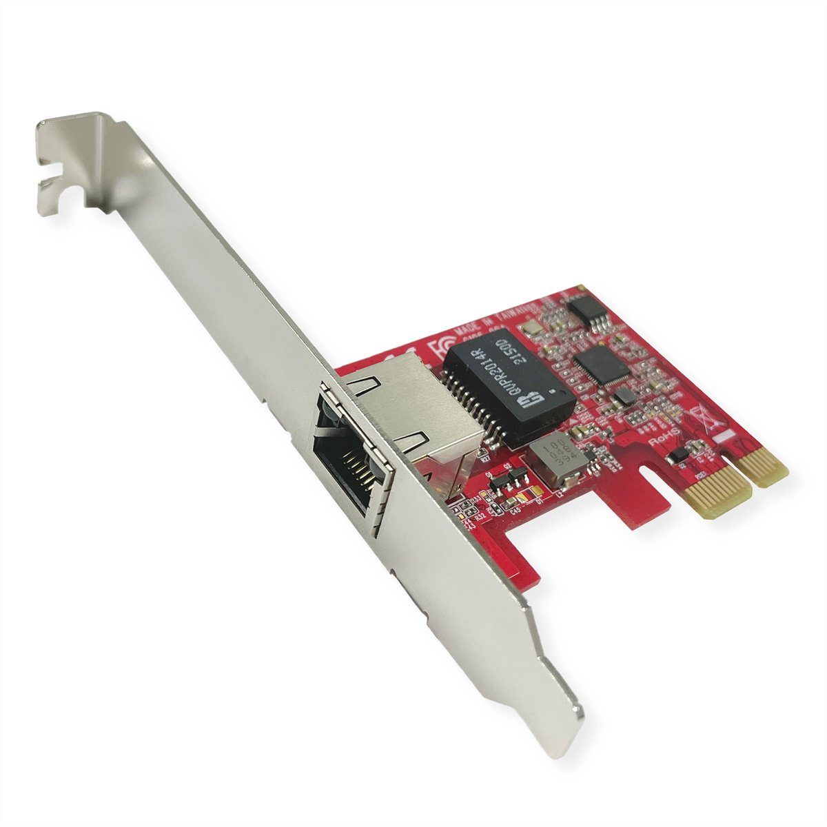 ROLINE 2,5-Gigabit-Ethernet Low Profile PCIe Adapter Computer-Adapter