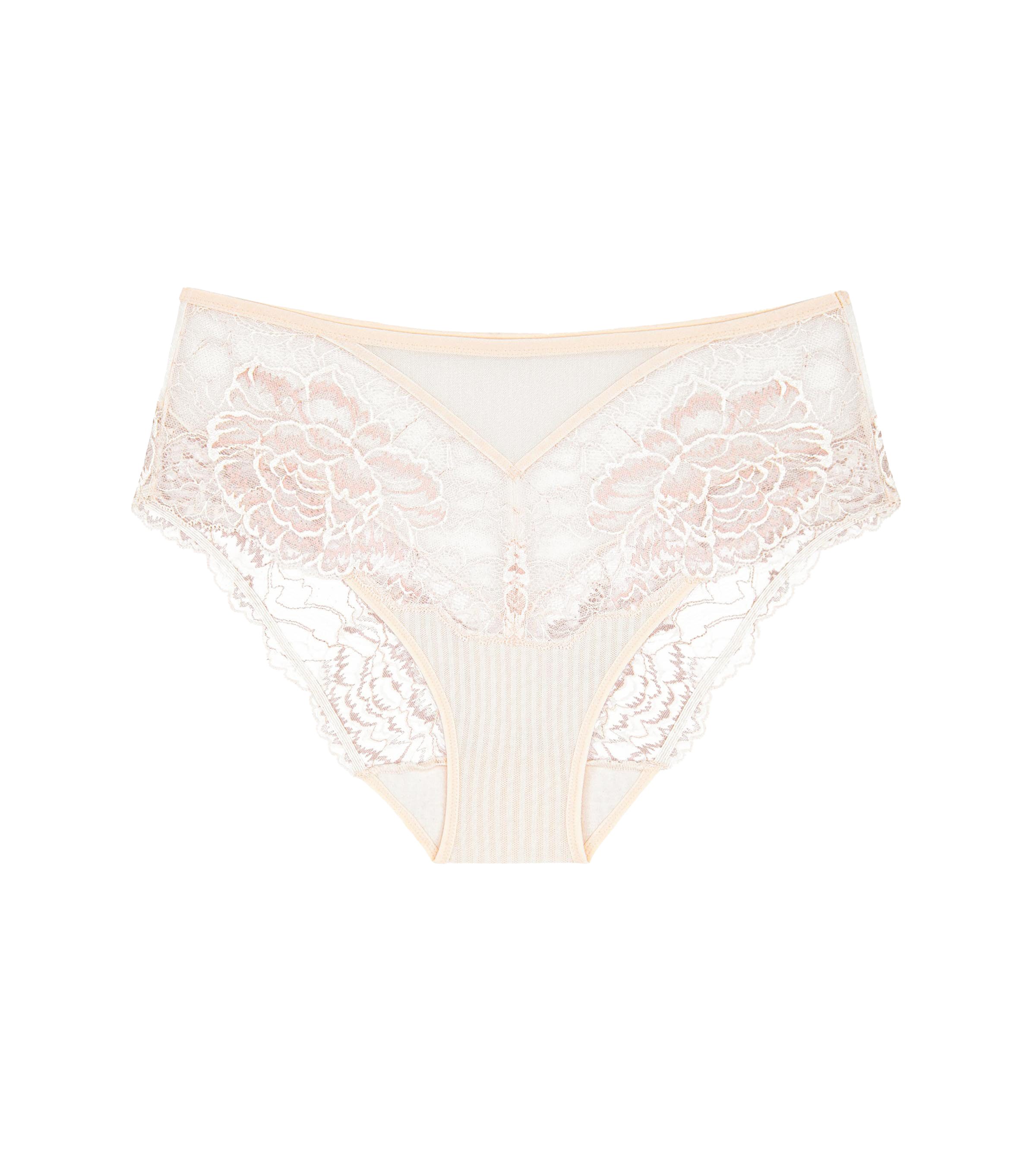 Triumph Maxislip Peony Florale feine Spitze, Tüll, eleganter Look, weich günstig online kaufen