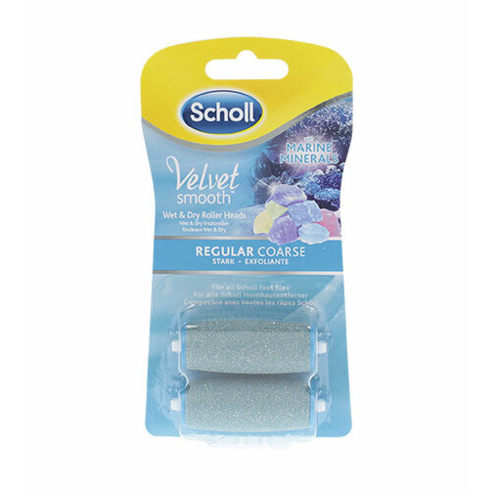Nagelpflege-Set Velvet Smooth 2pc Ersatzkopf in eine elektrische Nagelfeile