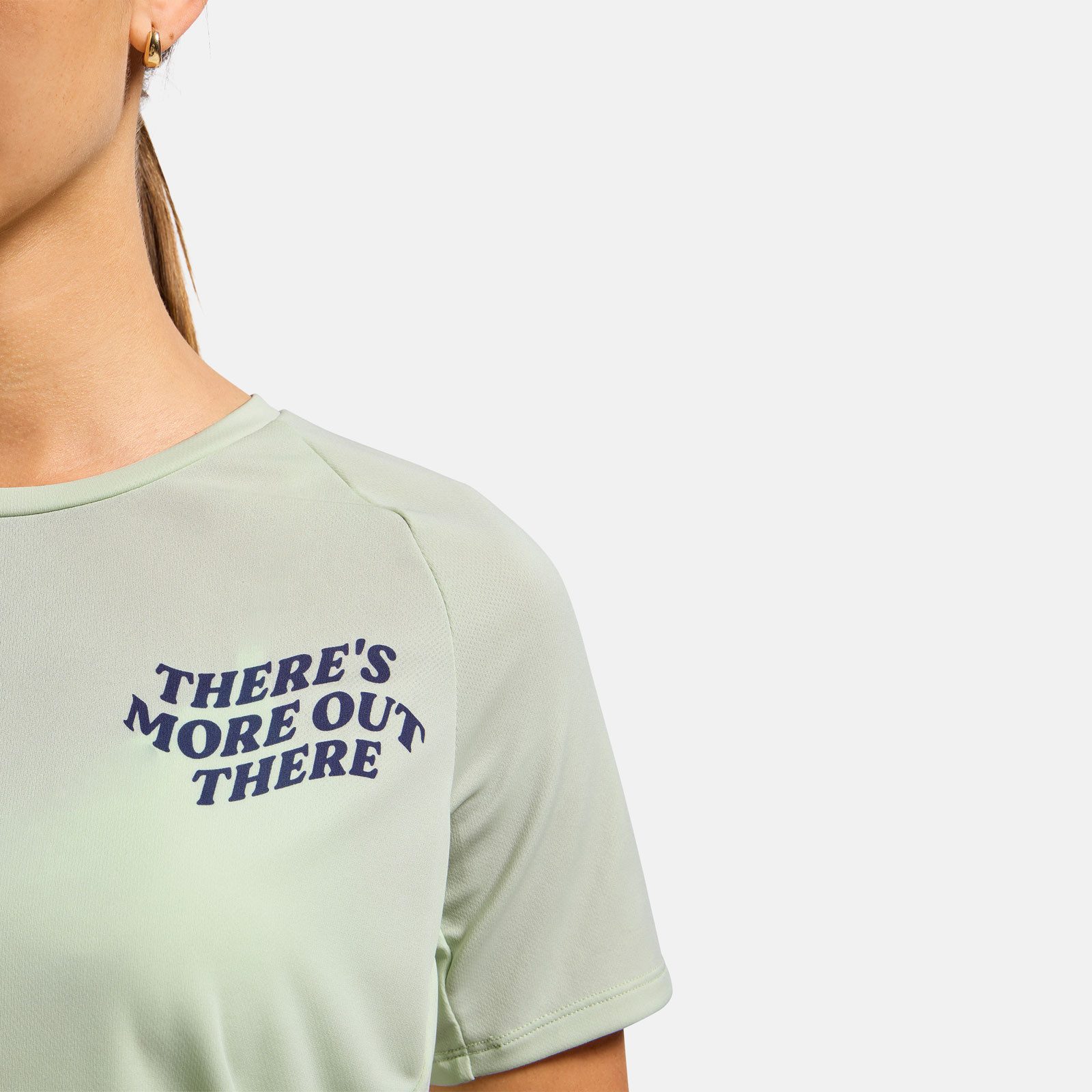 Odlo Laufshirt Essential T-Shirt mit Print 315401-30875 funktionelles und nachhaltiges Trainingsshirt