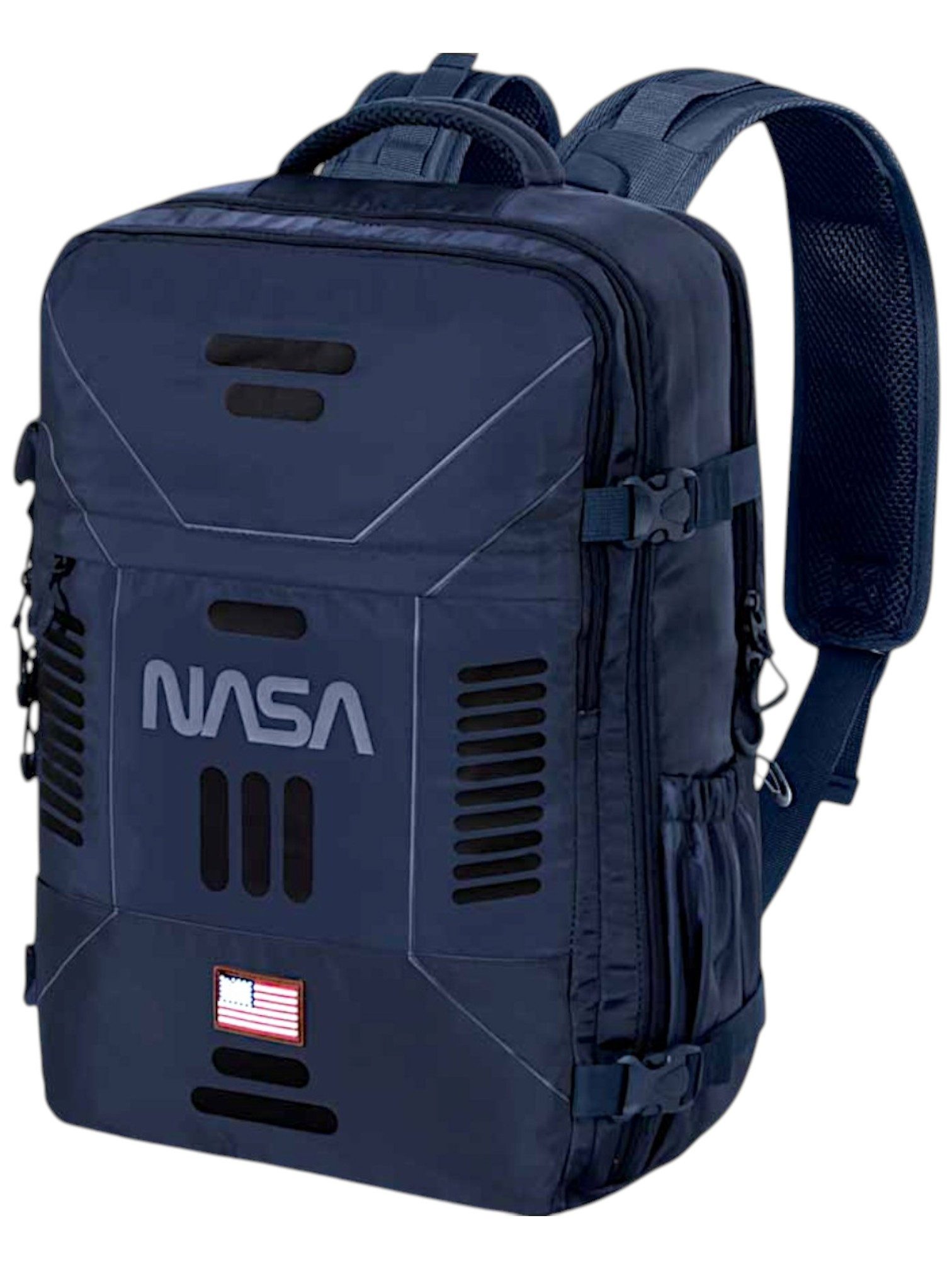 NASA Rucksack Raumschiff, Handgepäck, Reiserucksack mit Laptopfach 47 cm